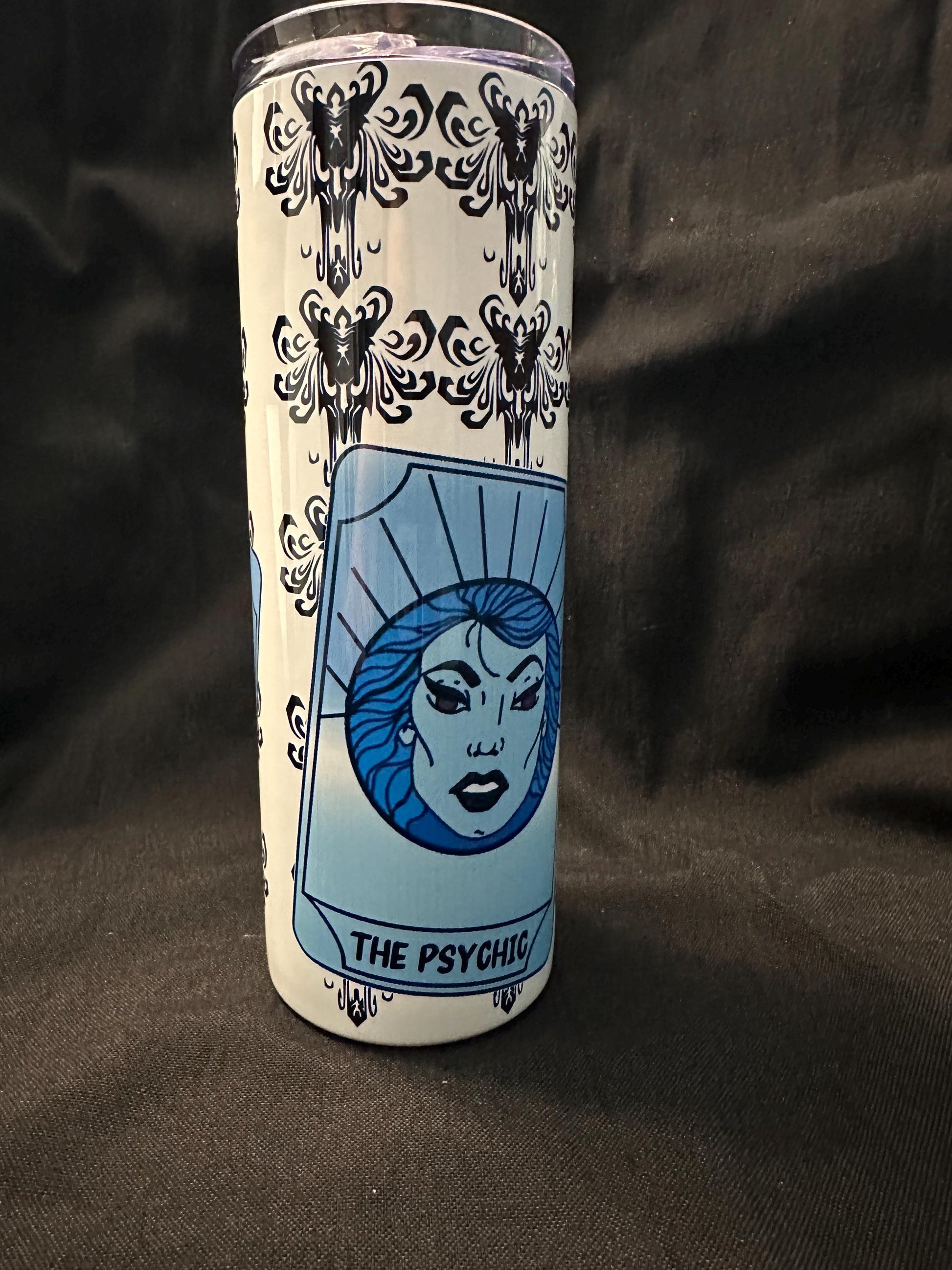 Haunted Mansion Tarot Card 20oz Metal Tumbler