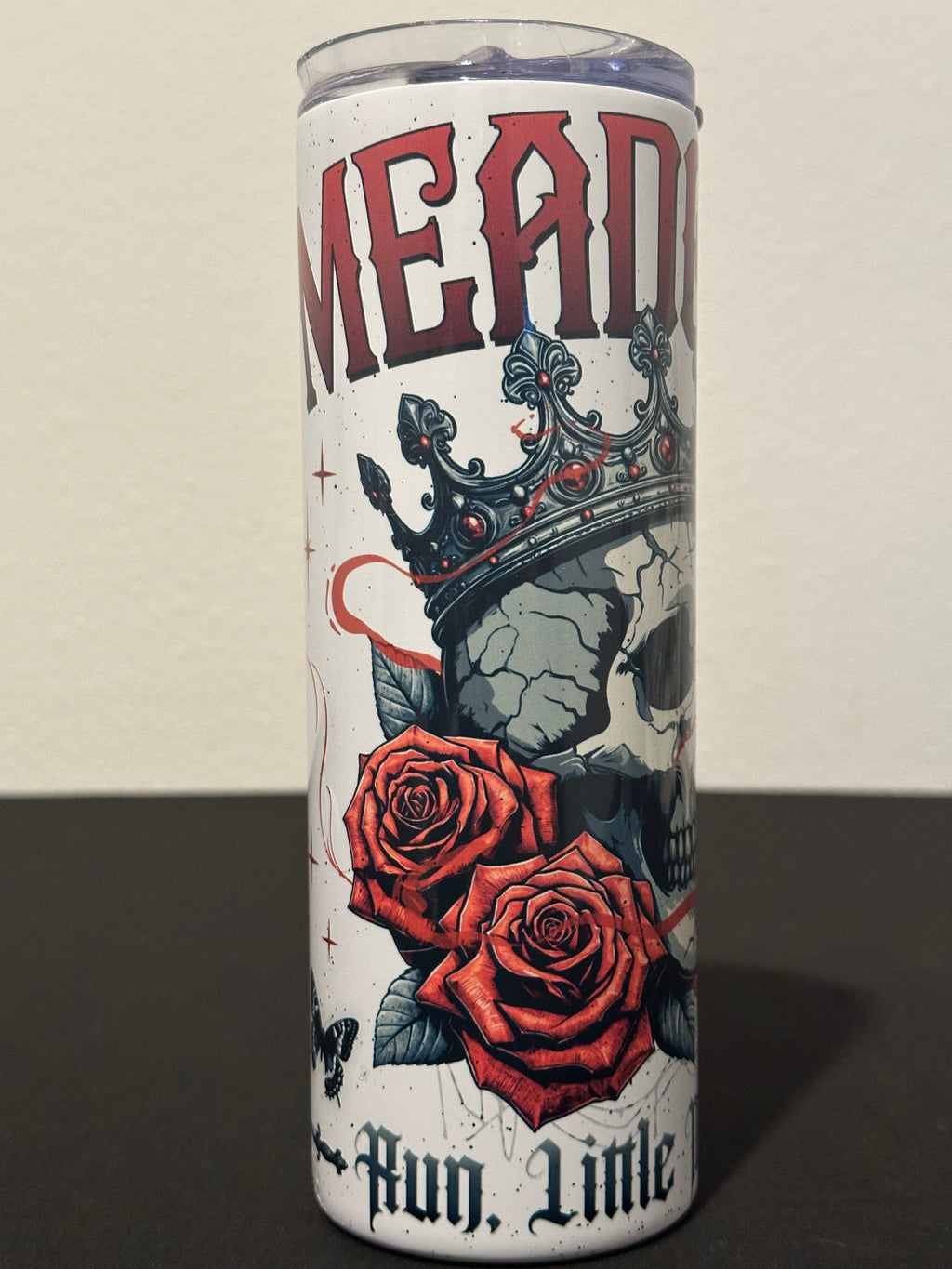 Run Little Mouse 20 oz. Metal Tumbler