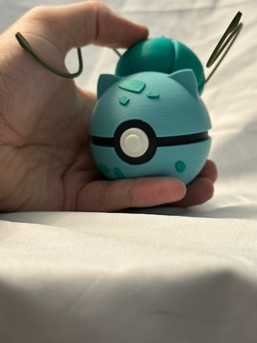 Bulbasaur Inspired Display Poke ball