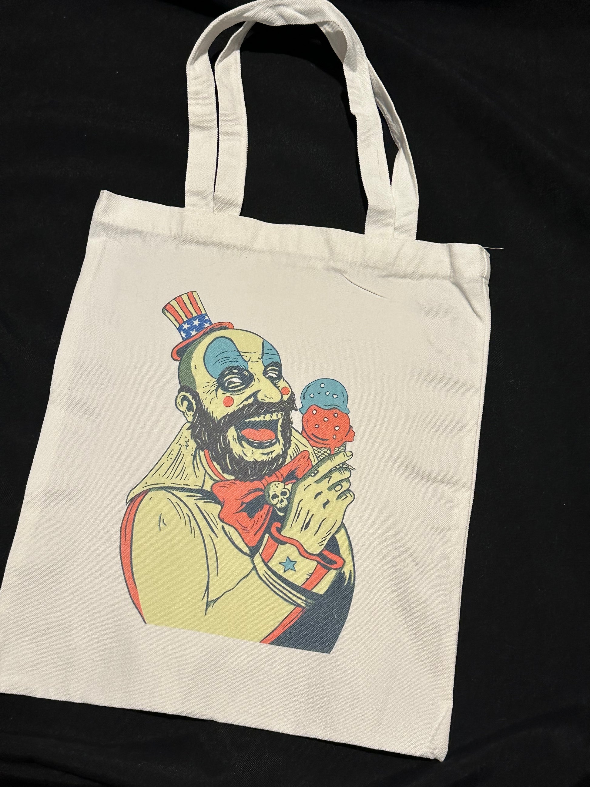 Captain Spaulding Illustrated Tote Bag