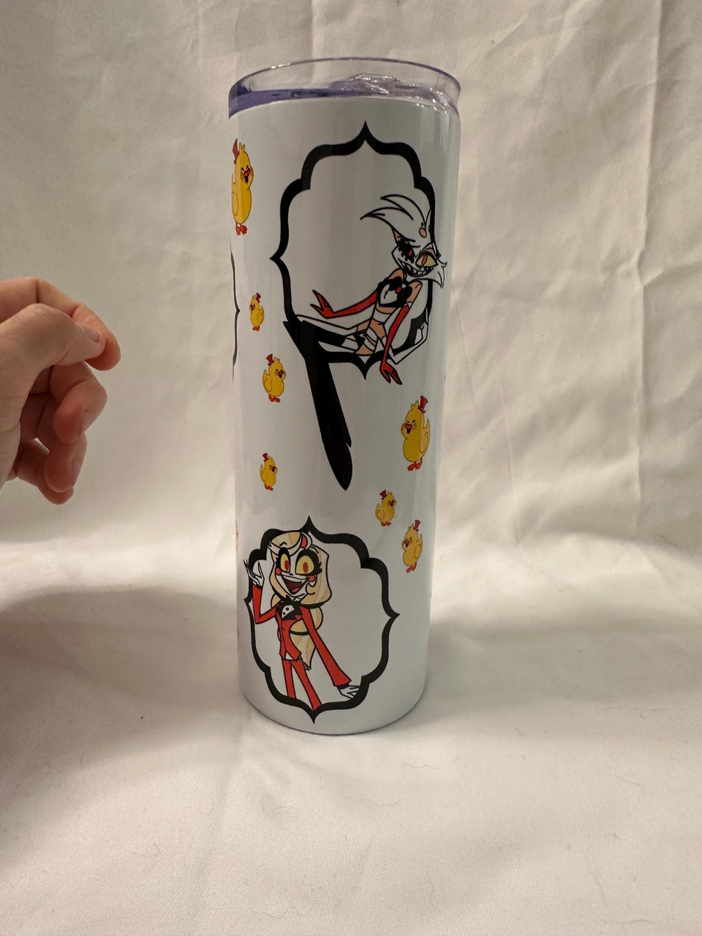 Hotel from Hell 20oz Metal Tumbler – Inspired by Hazbin Hotel