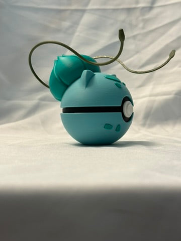 Bulbasaur Inspired Display Poke ball