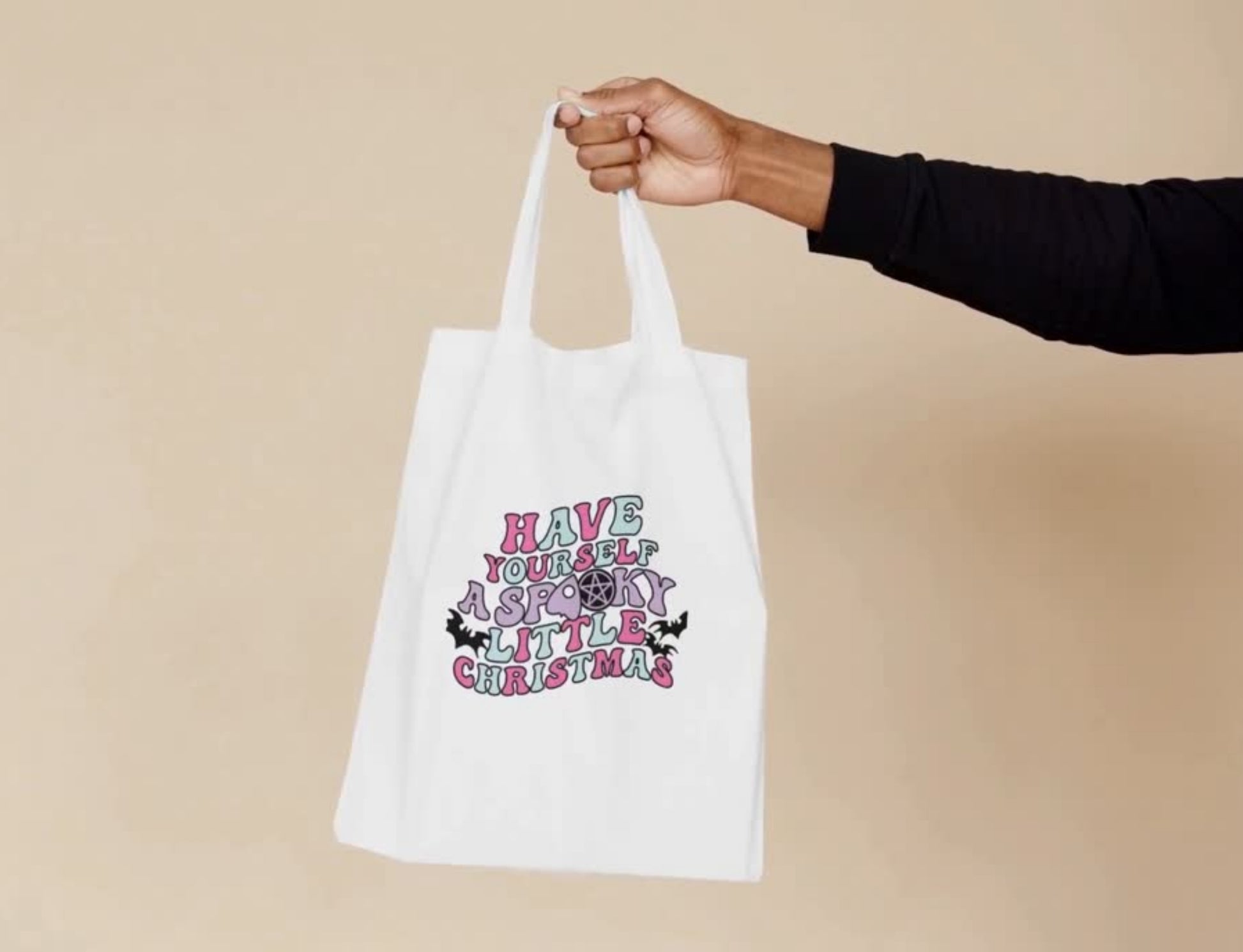 Have Yourself A Spooky Little Christmas Tote Bag