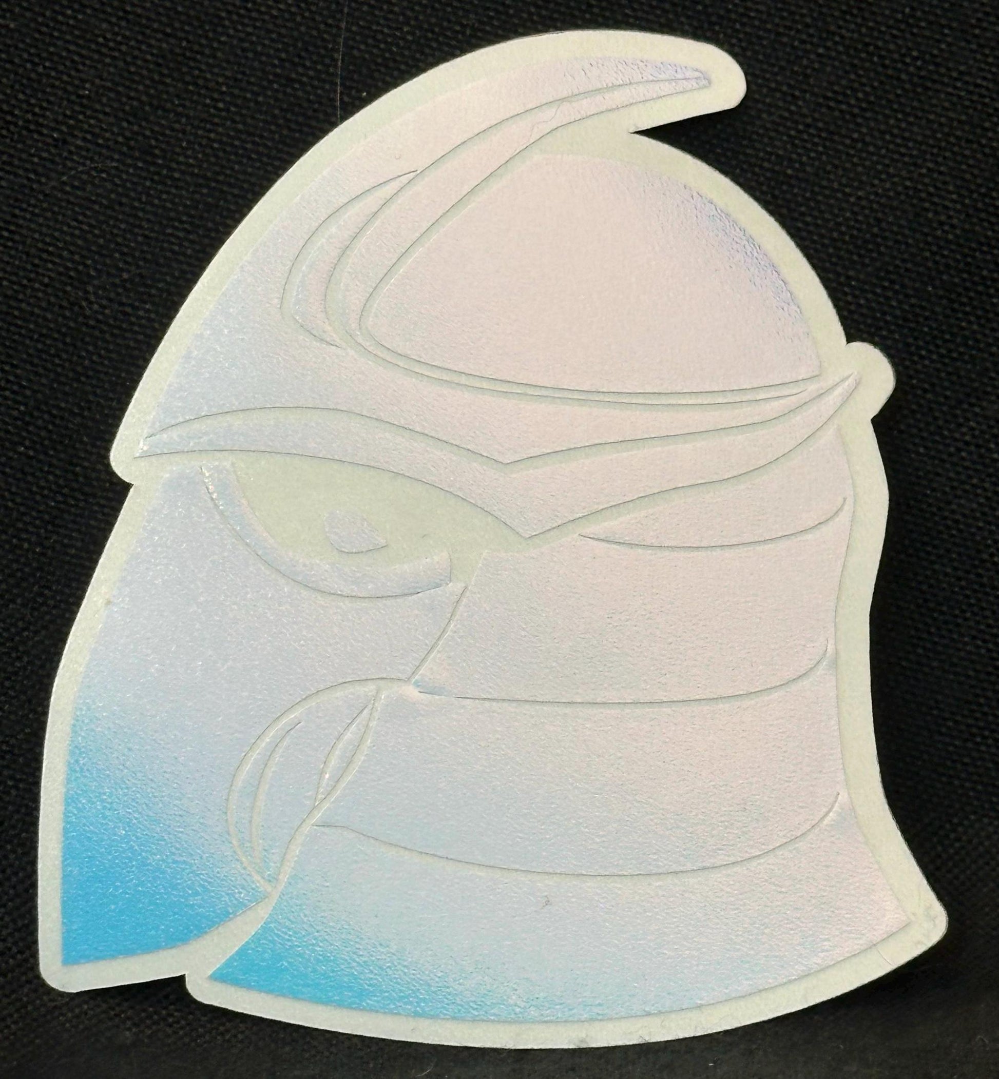 Shredder Helmet Vinyl Decal