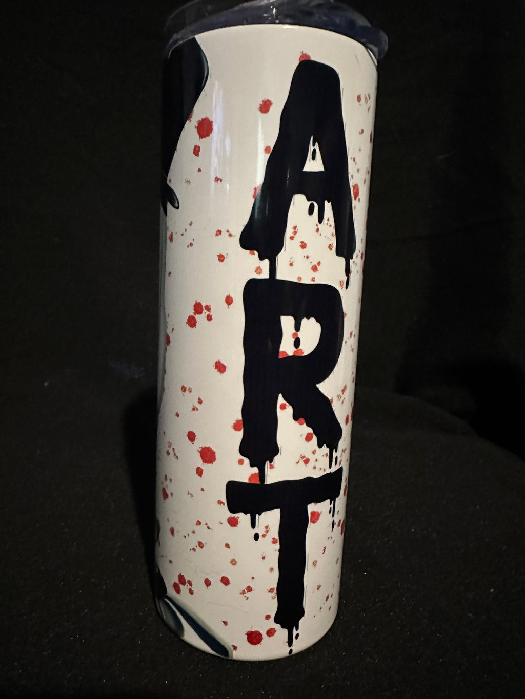 Art the Clown Inspired 20oz Metal Tumbler – Original Fan Art