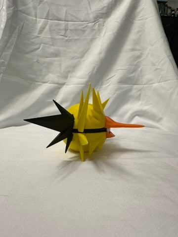 Zapdos Inspired Display Poke ball
