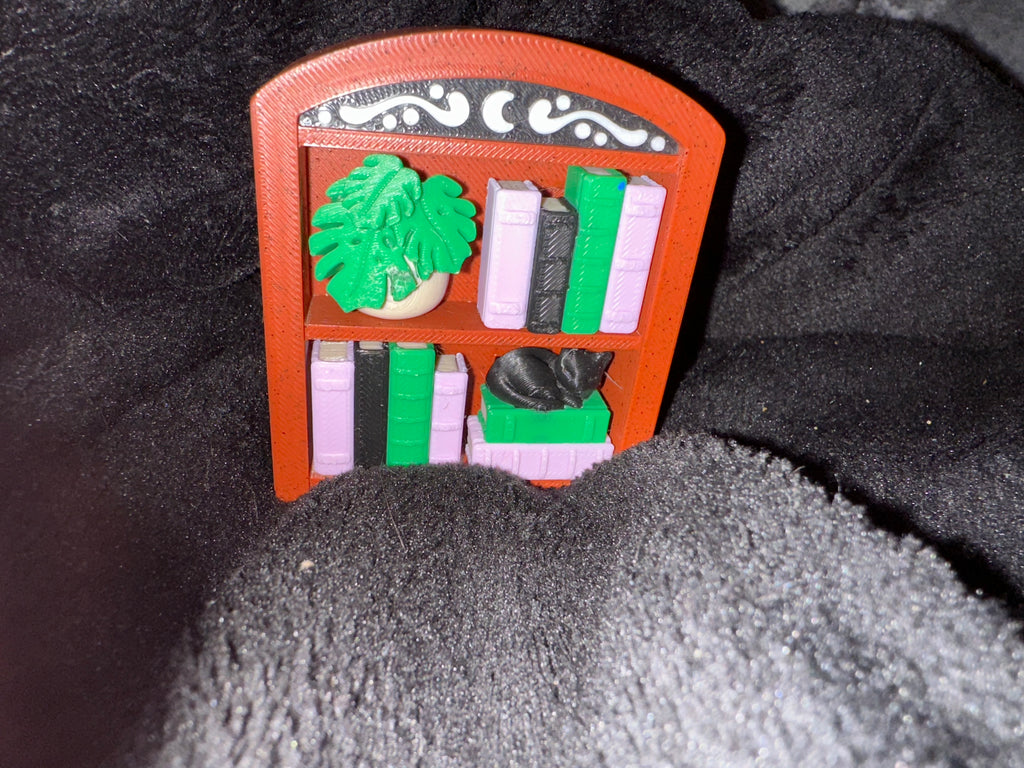Custom Bookshelf Clicker Fidget – 3D Printed Sensory Desk Toy