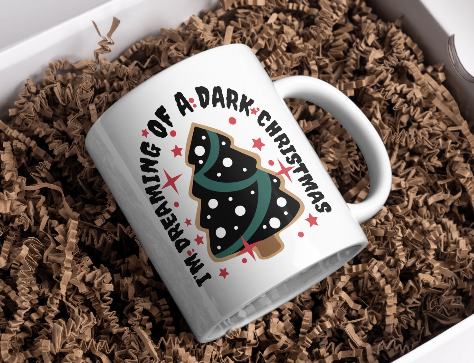 I'm Dreaming Of A Dark Christmas Mug