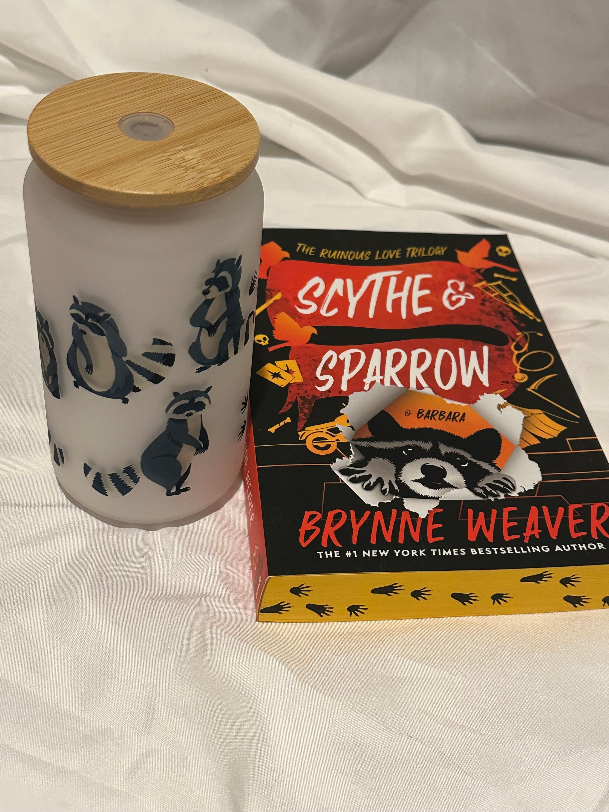 Barbara Is My Spirit Animal Frosted Glass Tumbler – Scythe & Sparrow Inspired