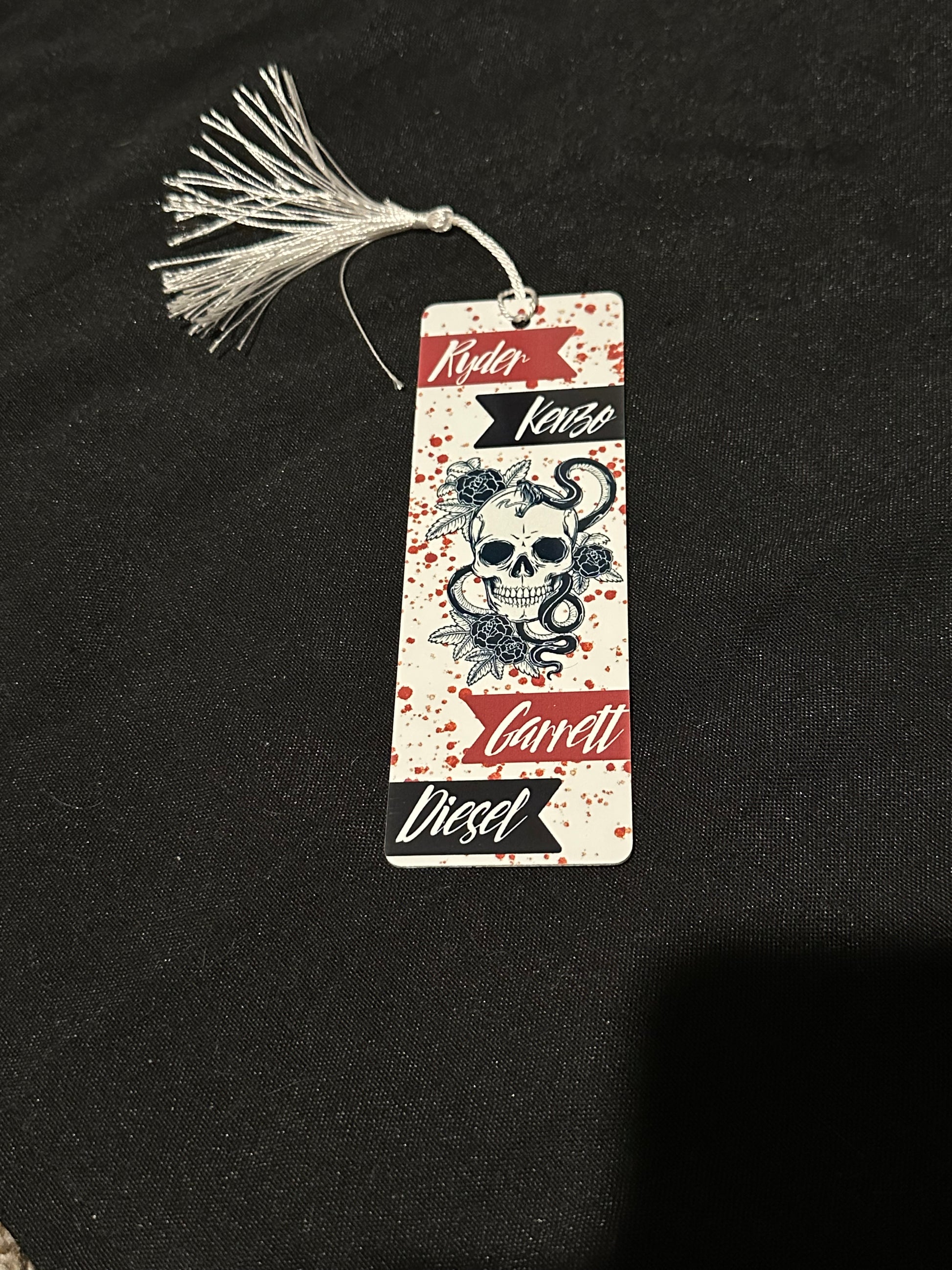 Den of Vipers Metal Bookmark