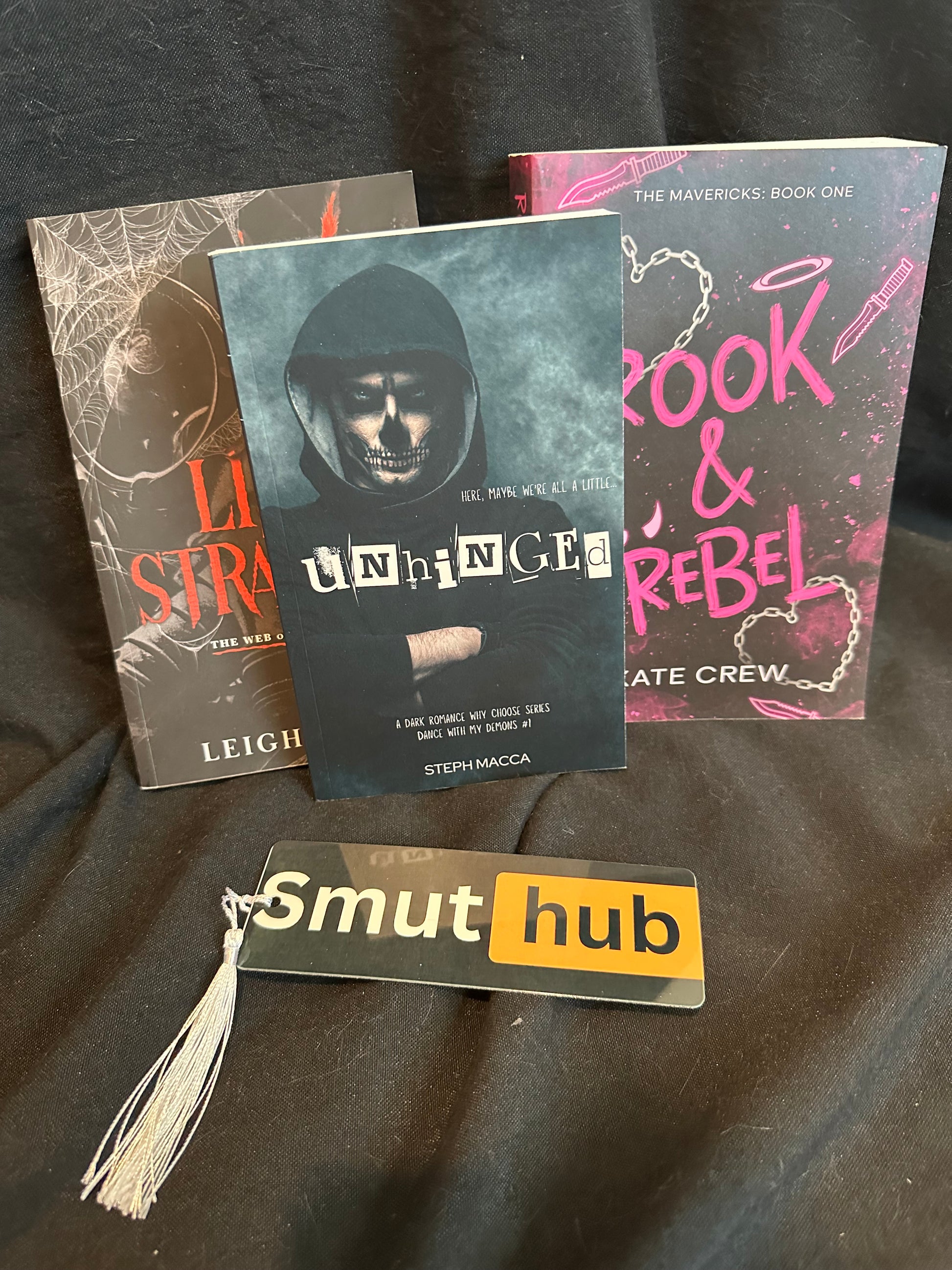 SmutHub Parody Bookmark – Metal Bookmark with Tassel