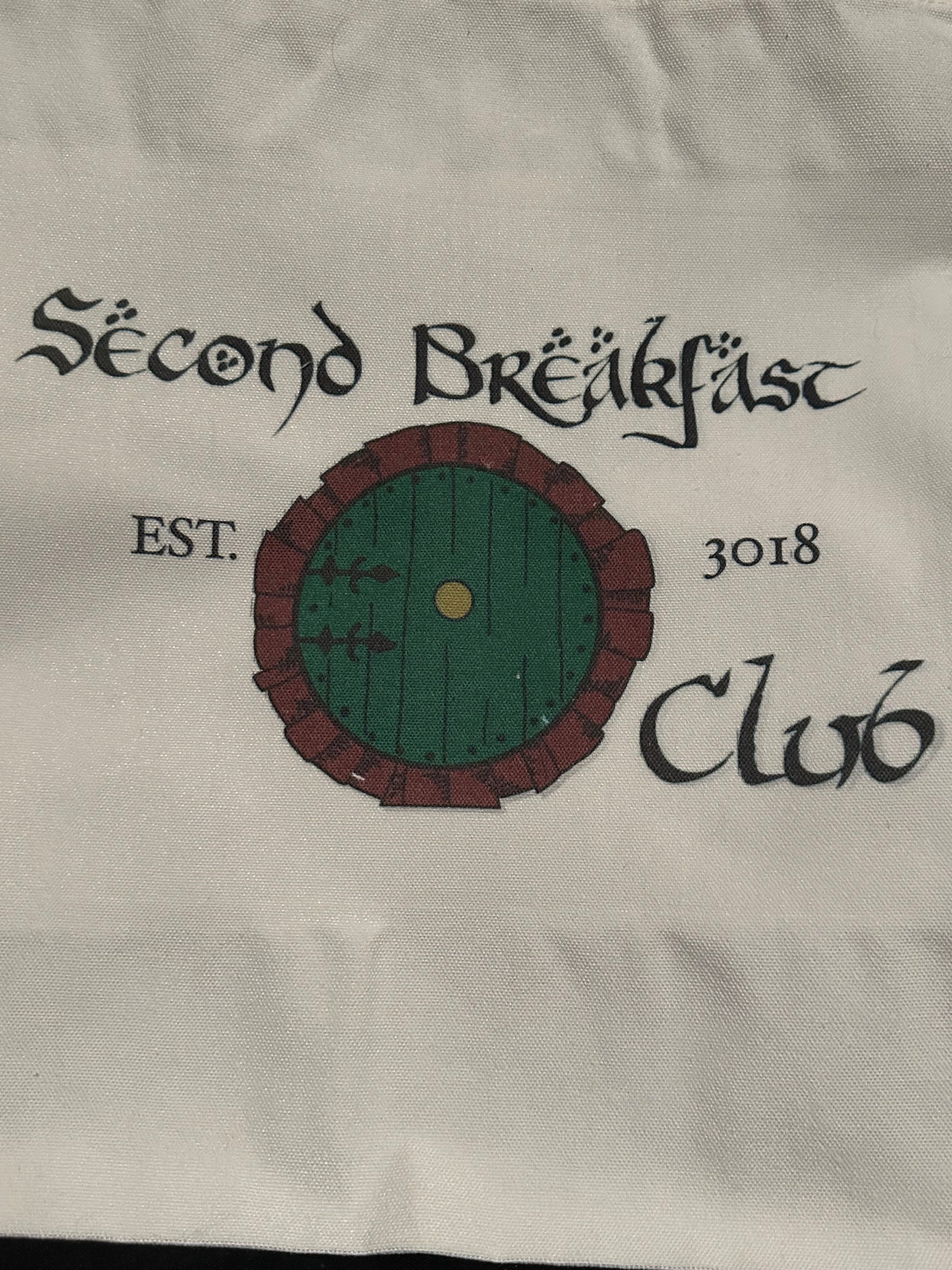 Second Breakfast Club Tote Bag