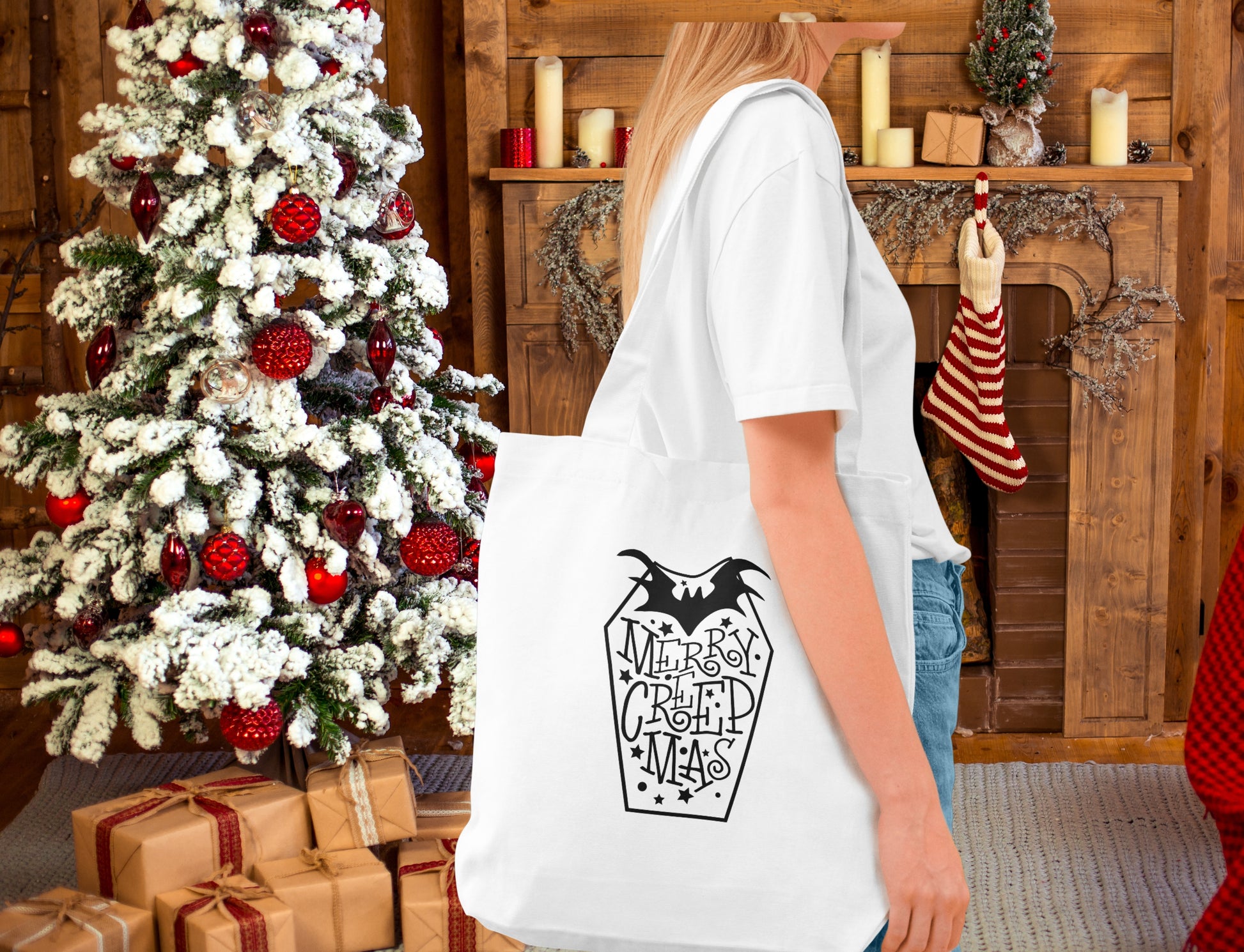 Merry Creepmas Tote Bag
