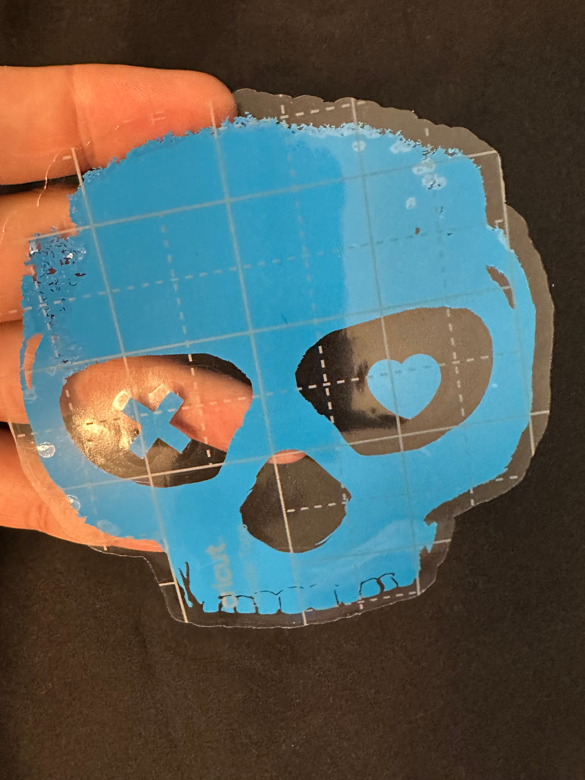 Lights Out Inspired Vinyl Decal – Josh’s Mask