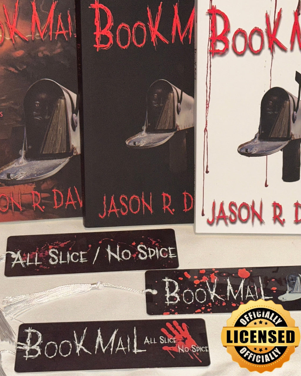 Bookmail and Jason Davis Inspired Bookmarks - Officially Licensed