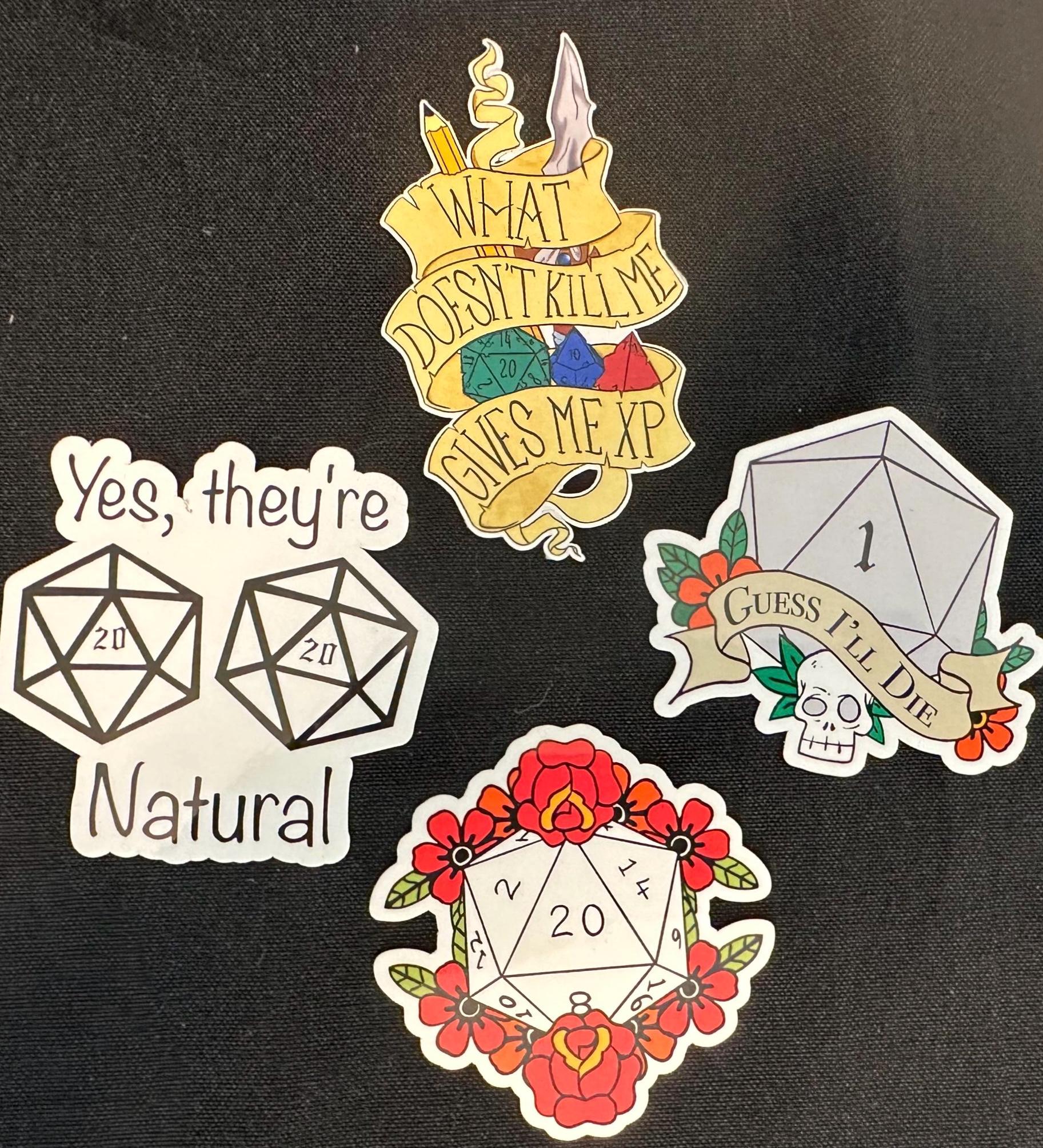 Dungeons & Dragons Stickers