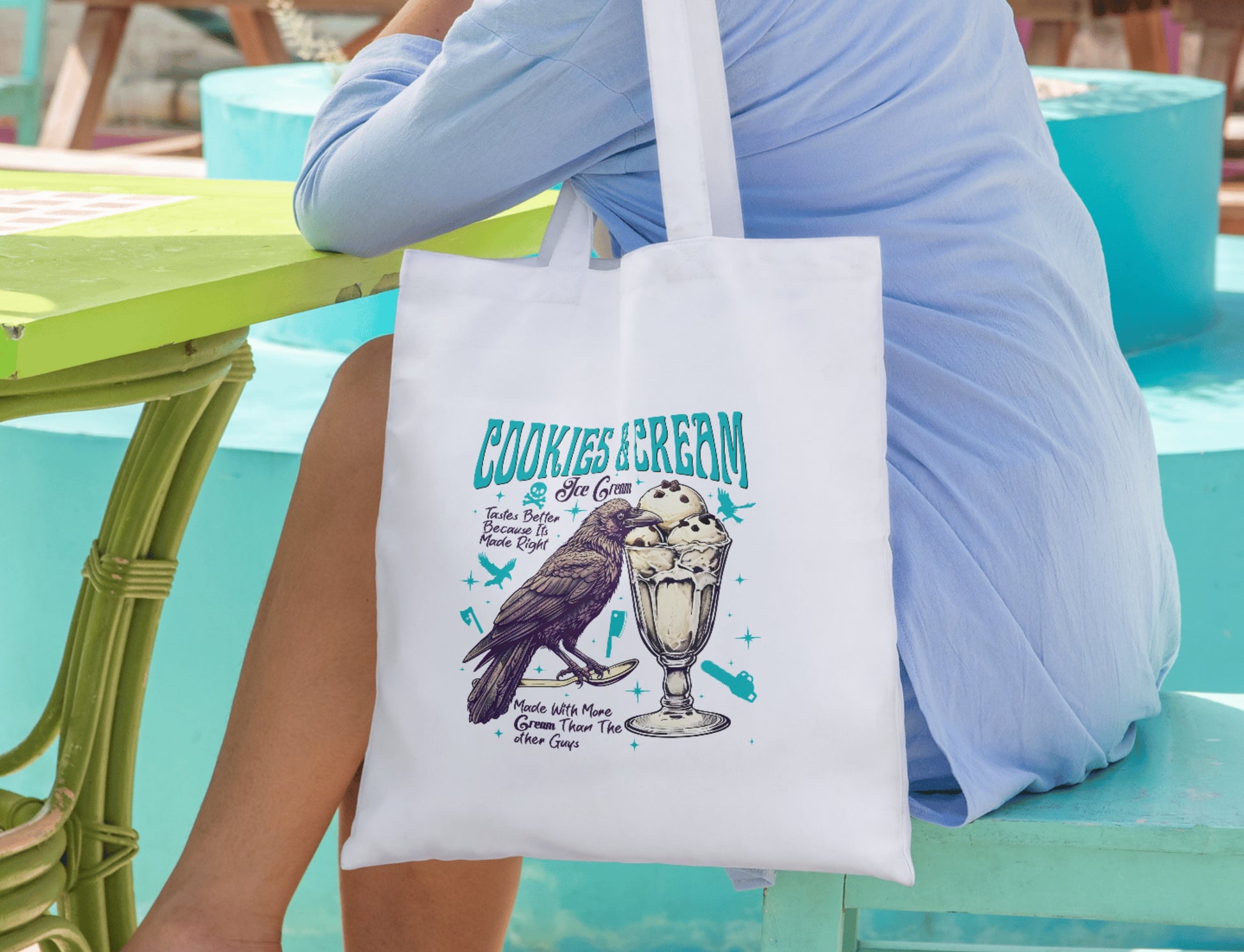 Cookies & Cream - Butcher & Blackbird Inspired Tote Bag