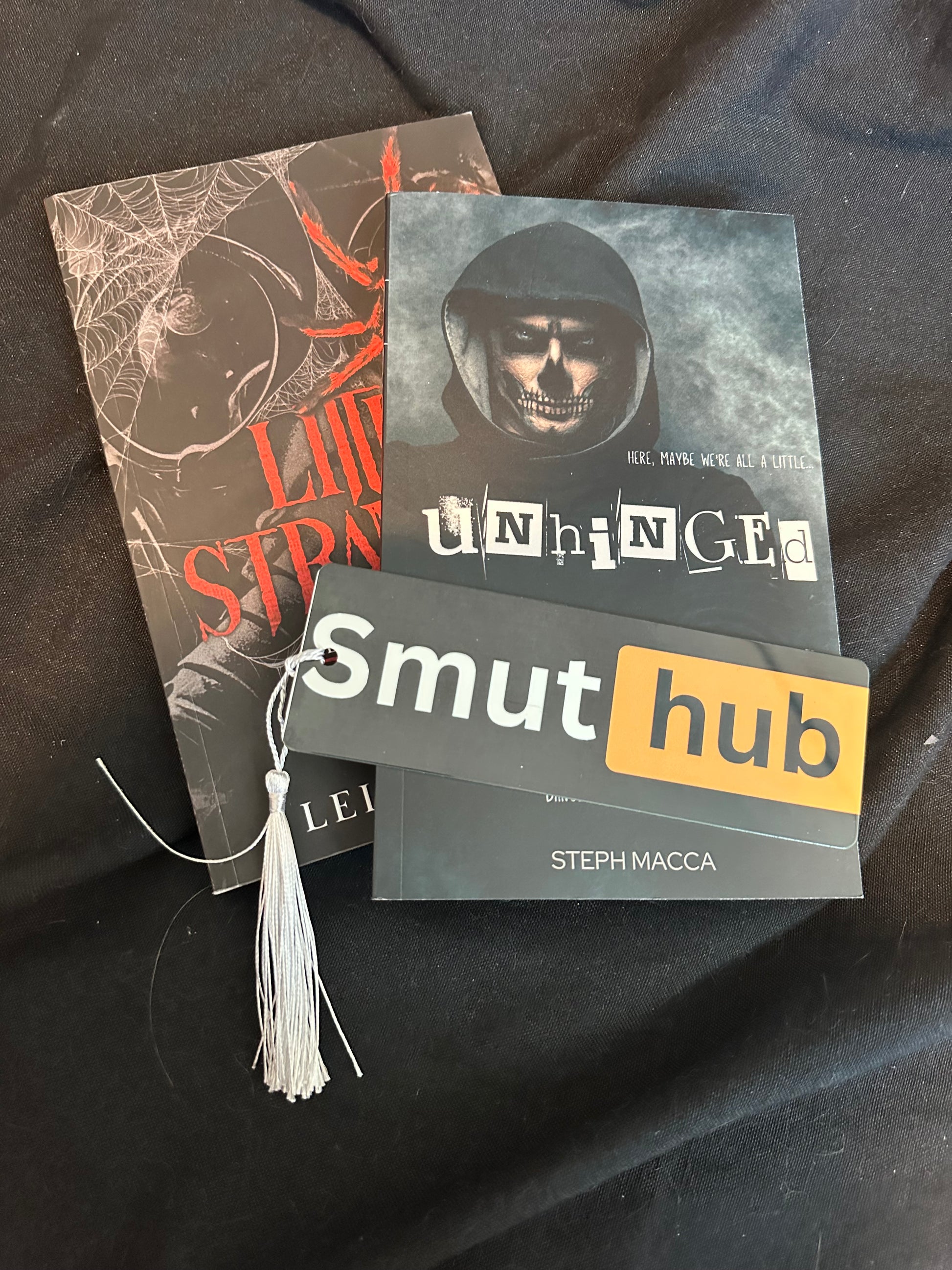 SmutHub Parody Bookmark – Metal Bookmark with Tassel