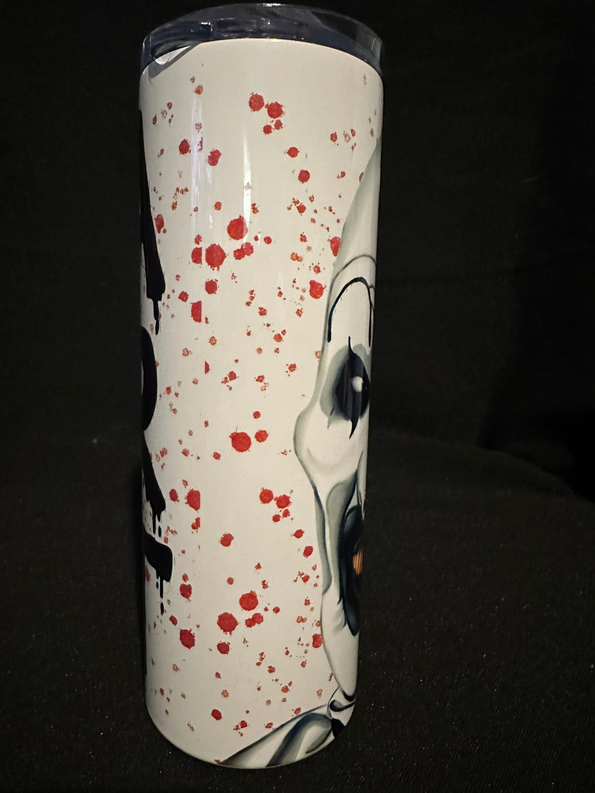 Art the Clown Inspired 20oz Metal Tumbler – Original Fan Art