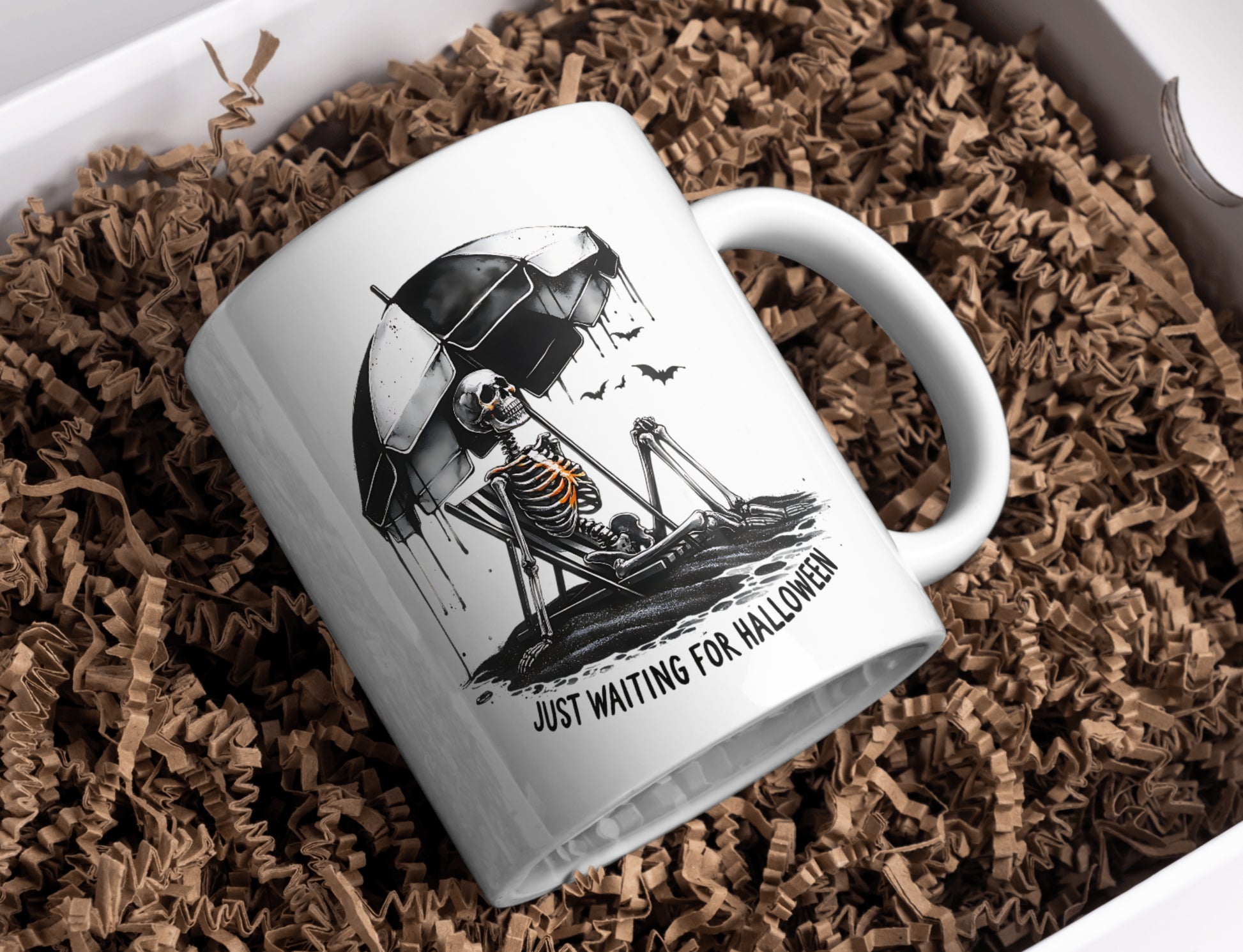 Just Waiting For Halloween Mug