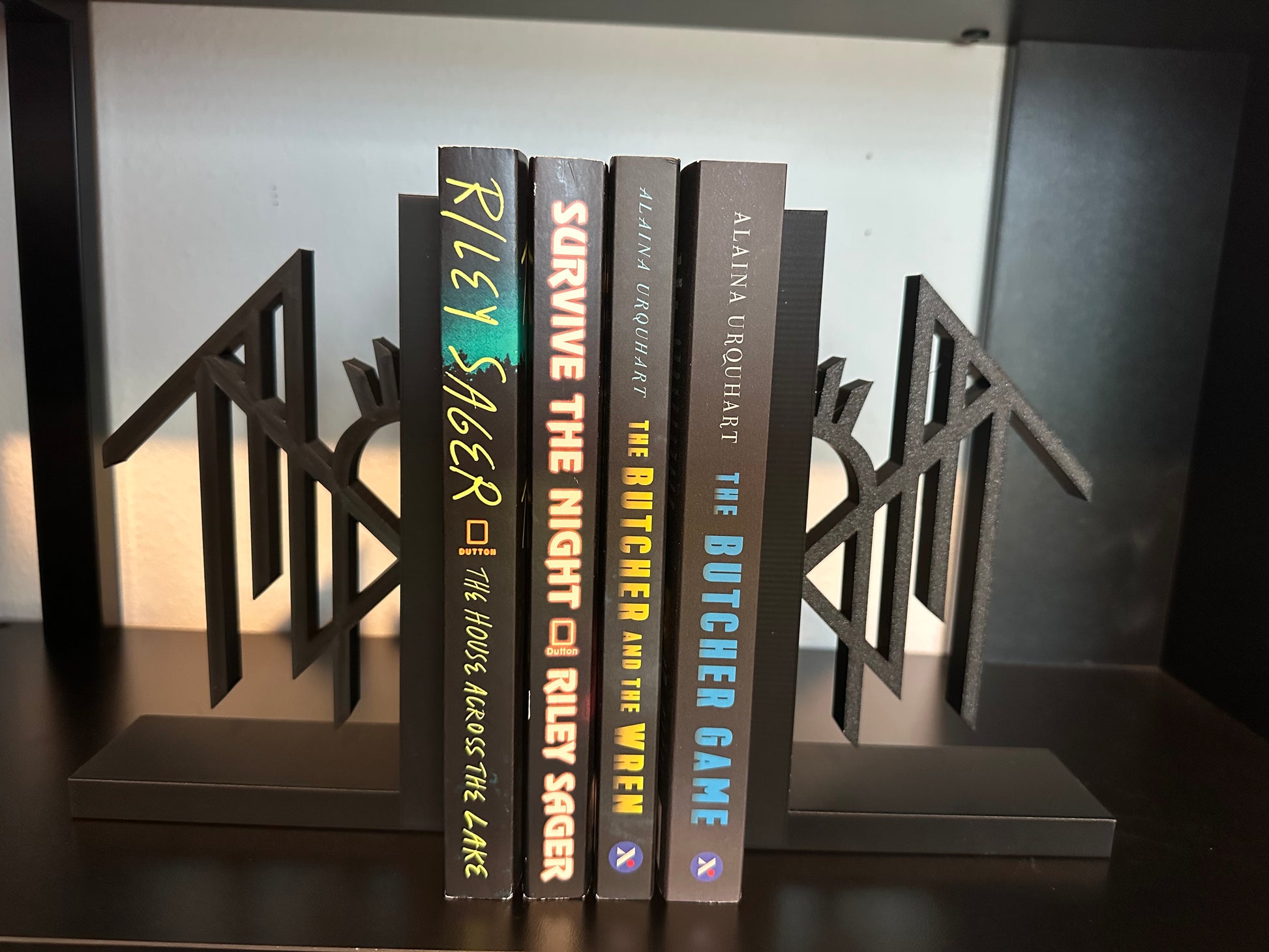 The Offering Bookends | 3D Printed Gothic Bookshelf Decor