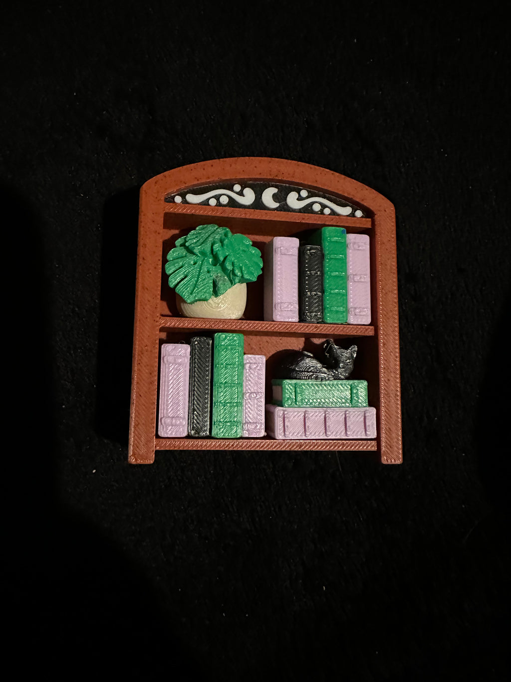 Custom Bookshelf Clicker Fidget – 3D Printed Sensory Desk Toy