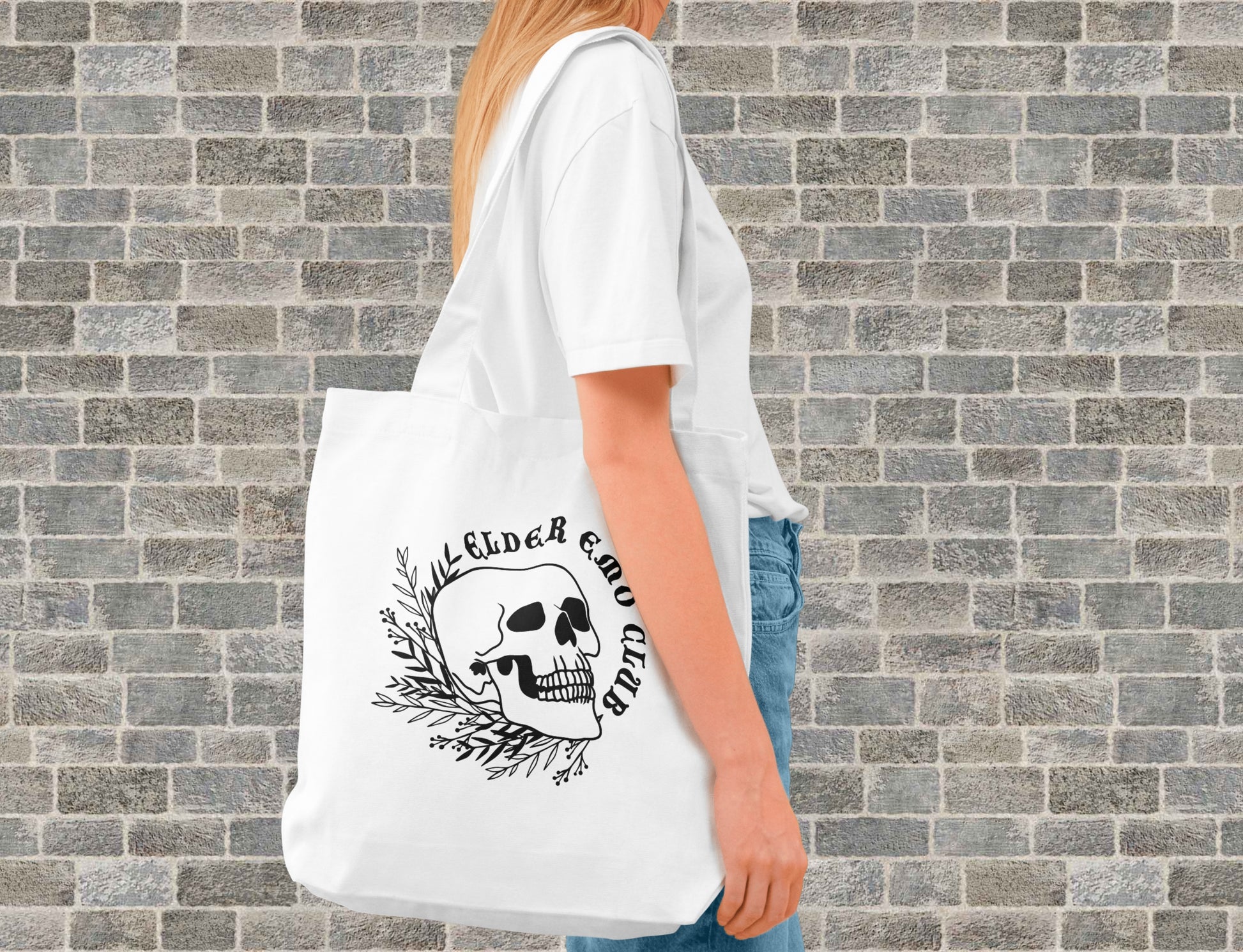 Elder Emo Club Tote Bag