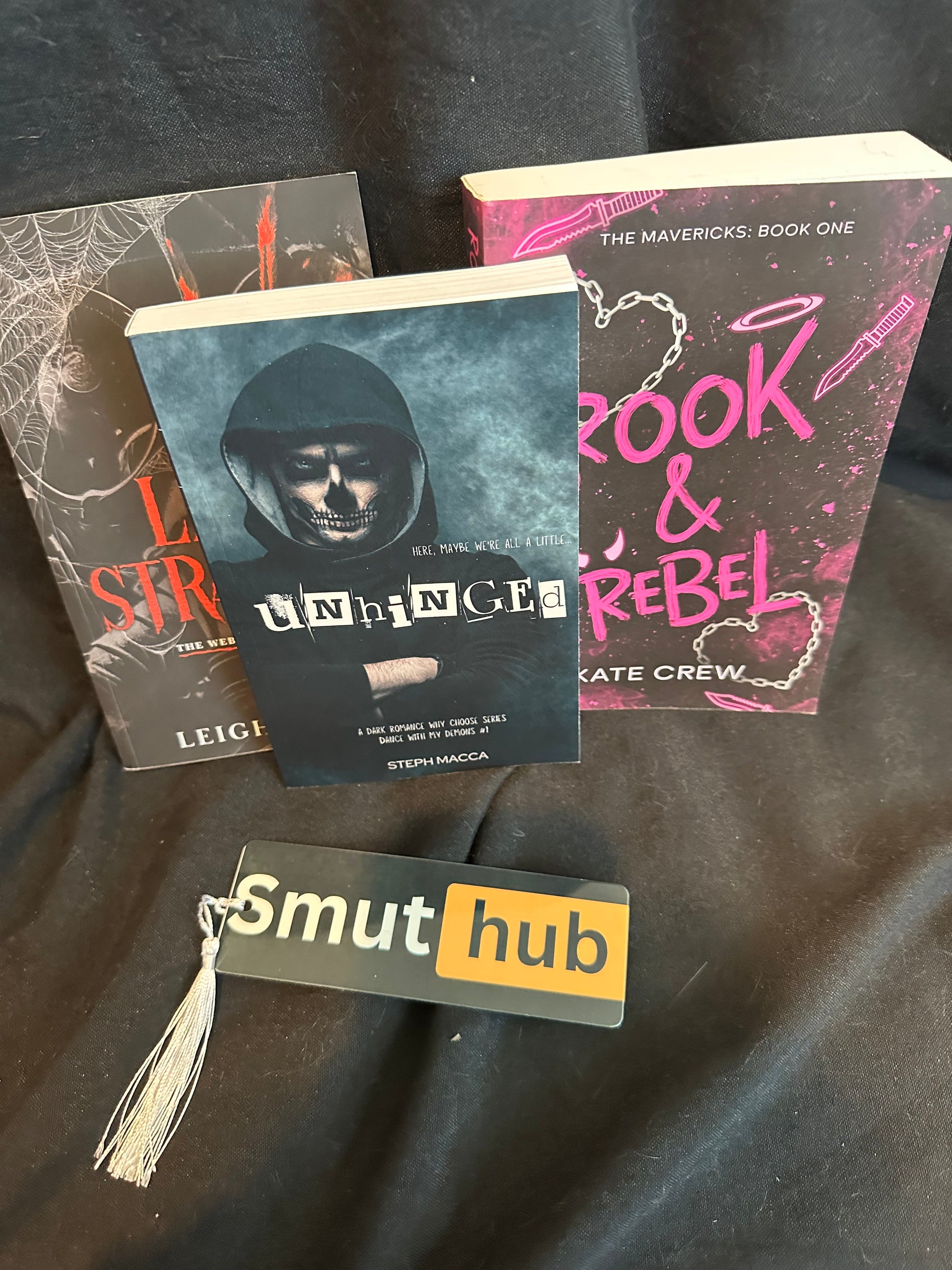 SmutHub Parody Bookmark – Metal Bookmark with Tassel