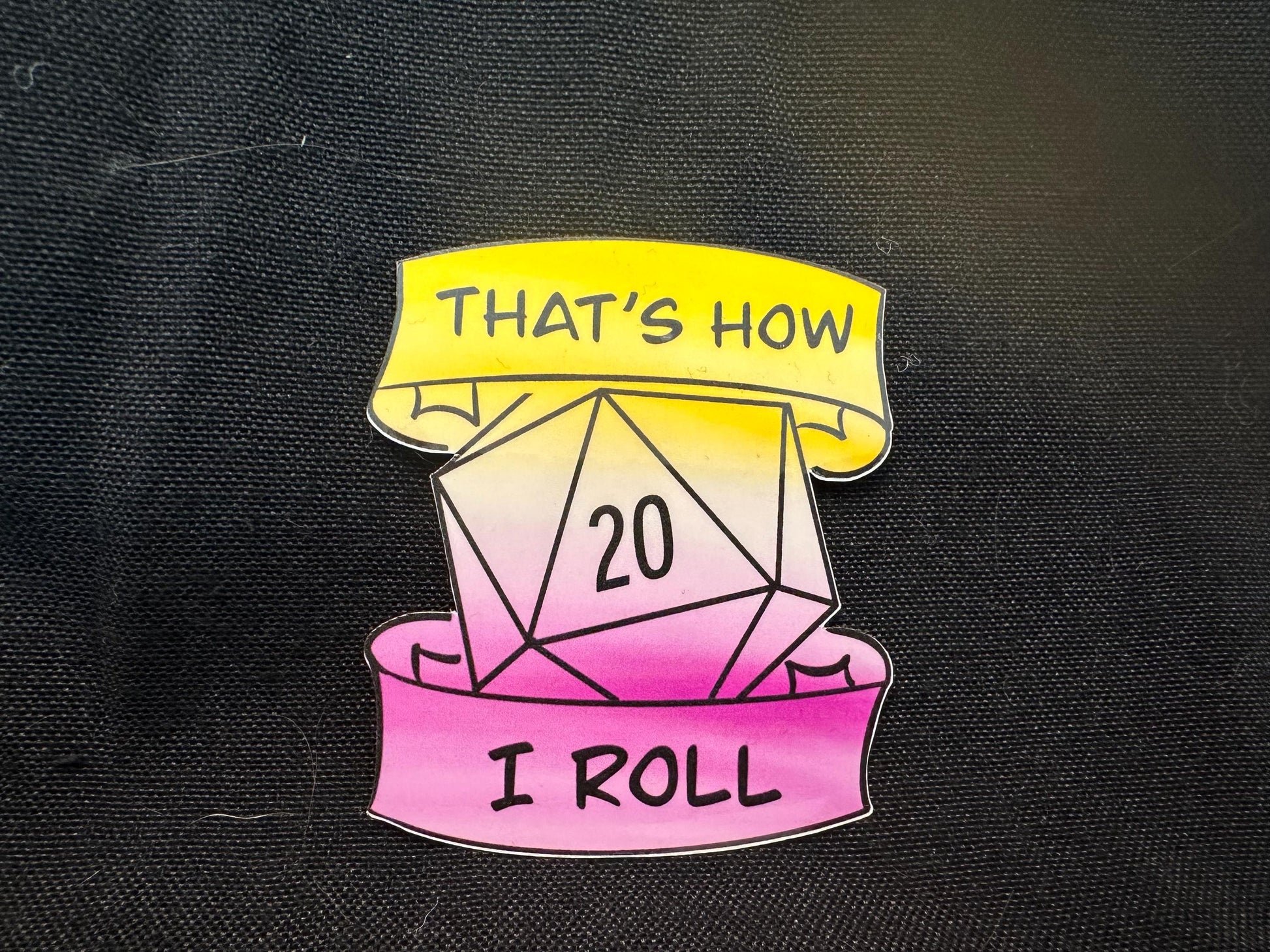 That's How I Roll Pride Stickers