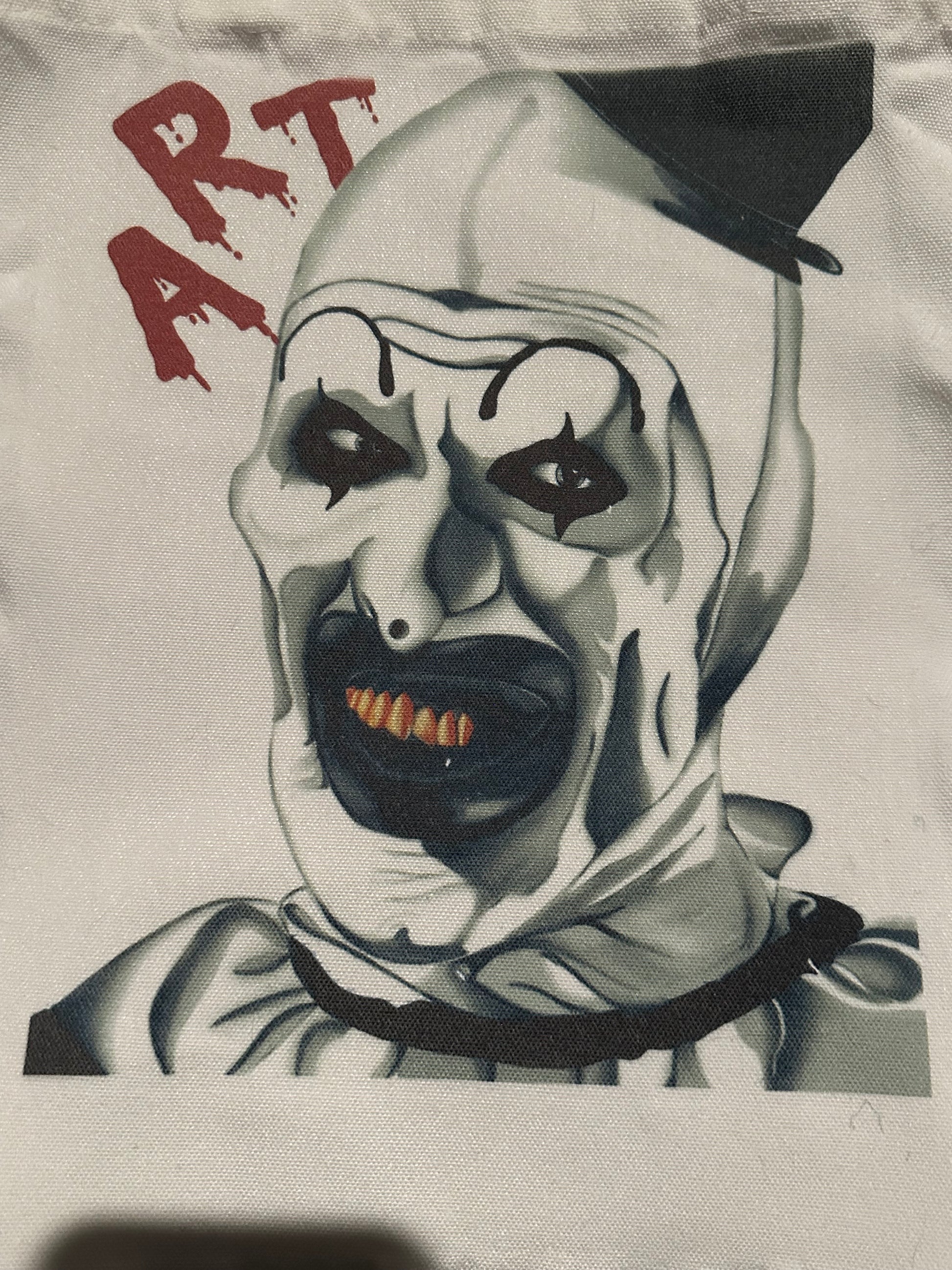 Art the Clown Inspired Tote Bag – Horror Fan Art