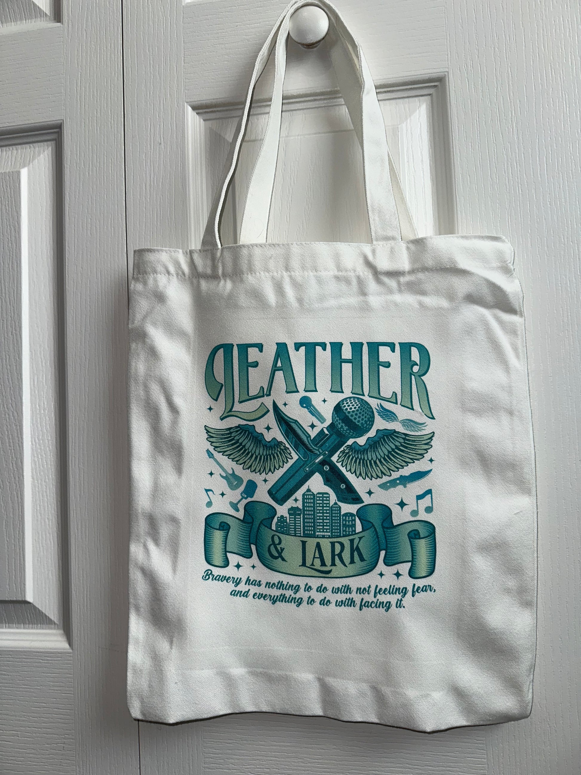 Leather & Lark Inspired Tote Bag