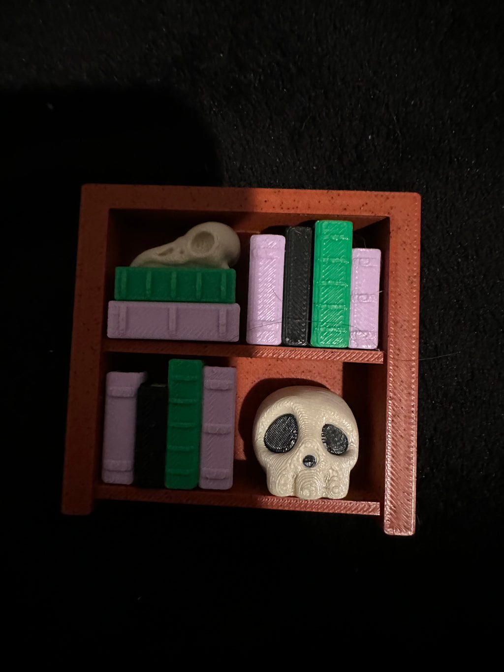 Custom Bookshelf Clicker Fidget – 3D Printed Sensory Desk Toy