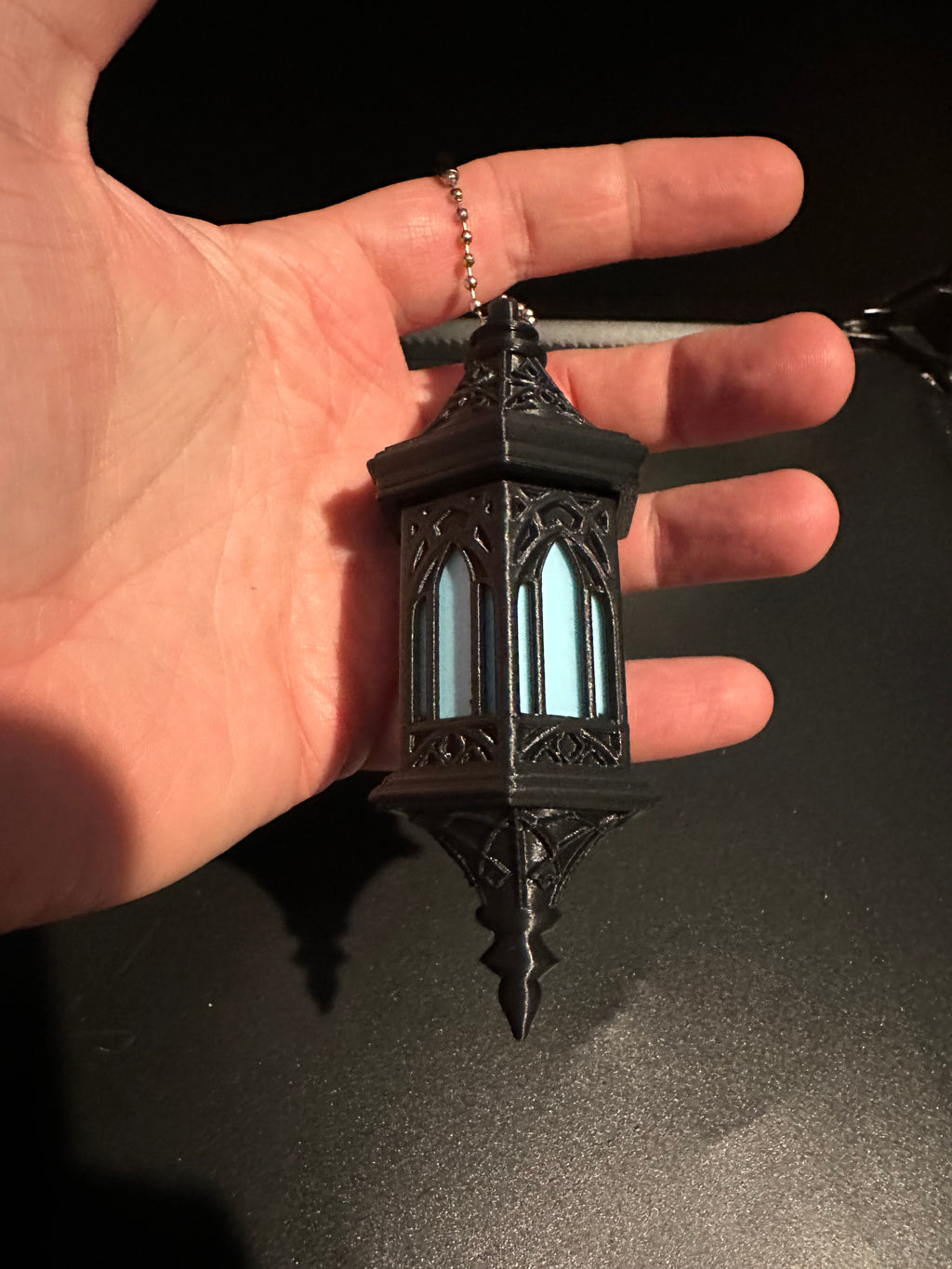 3D Printed Gothic Latern Fidget, Sensory Clicker, Desk Fidget