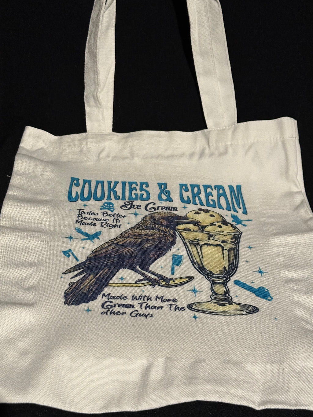 Cookies & Cream - Butcher & Blackbird Inspired Tote Bag