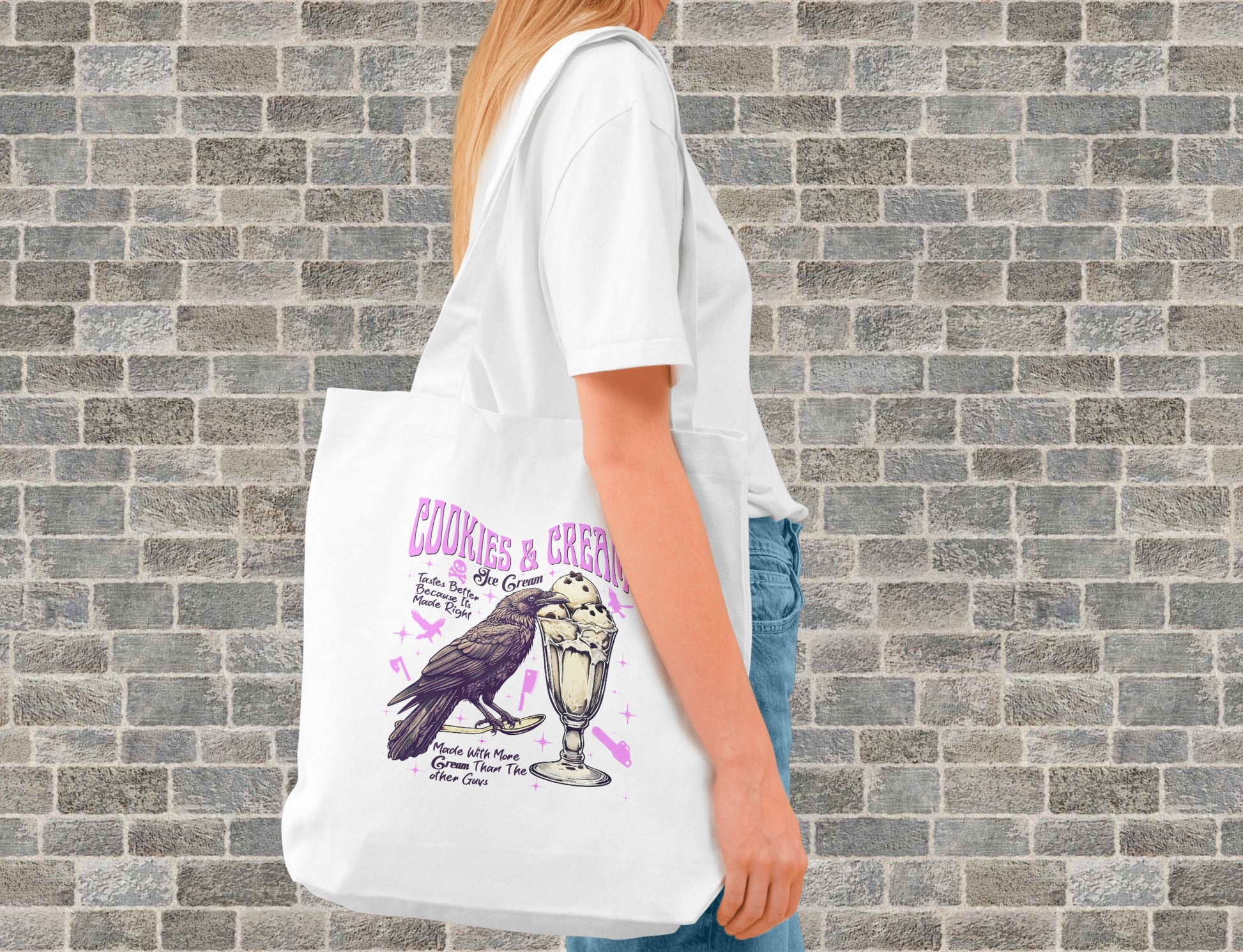 Cookies & Cream - Butcher & Blackbird Inspired Tote Bag