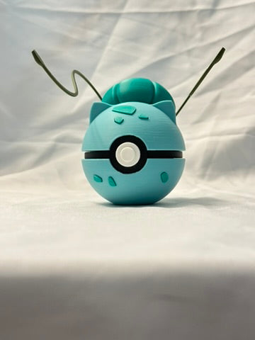 Bulbasaur Inspired Display Poke ball