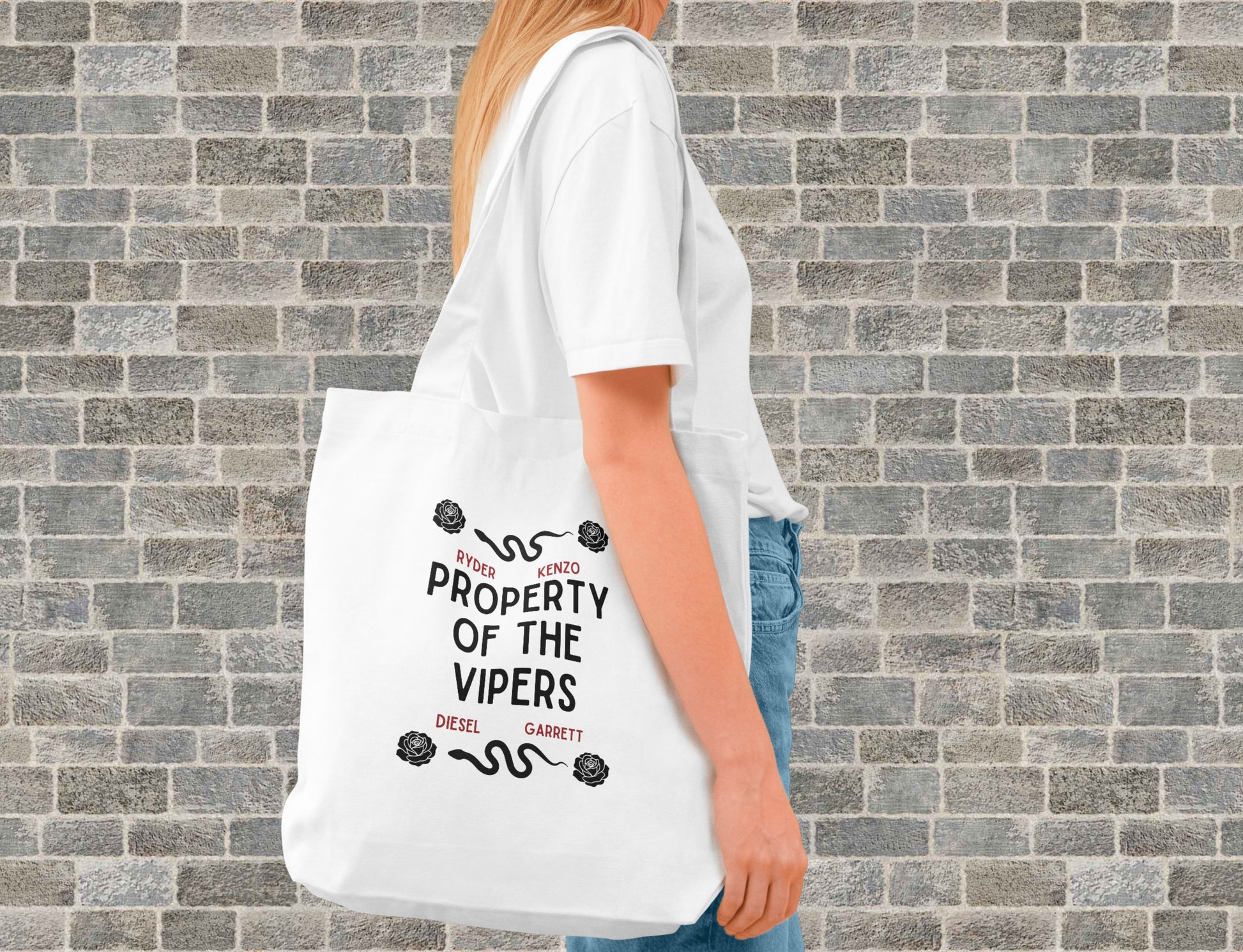 Den of Vipers Inspired Tote Bag