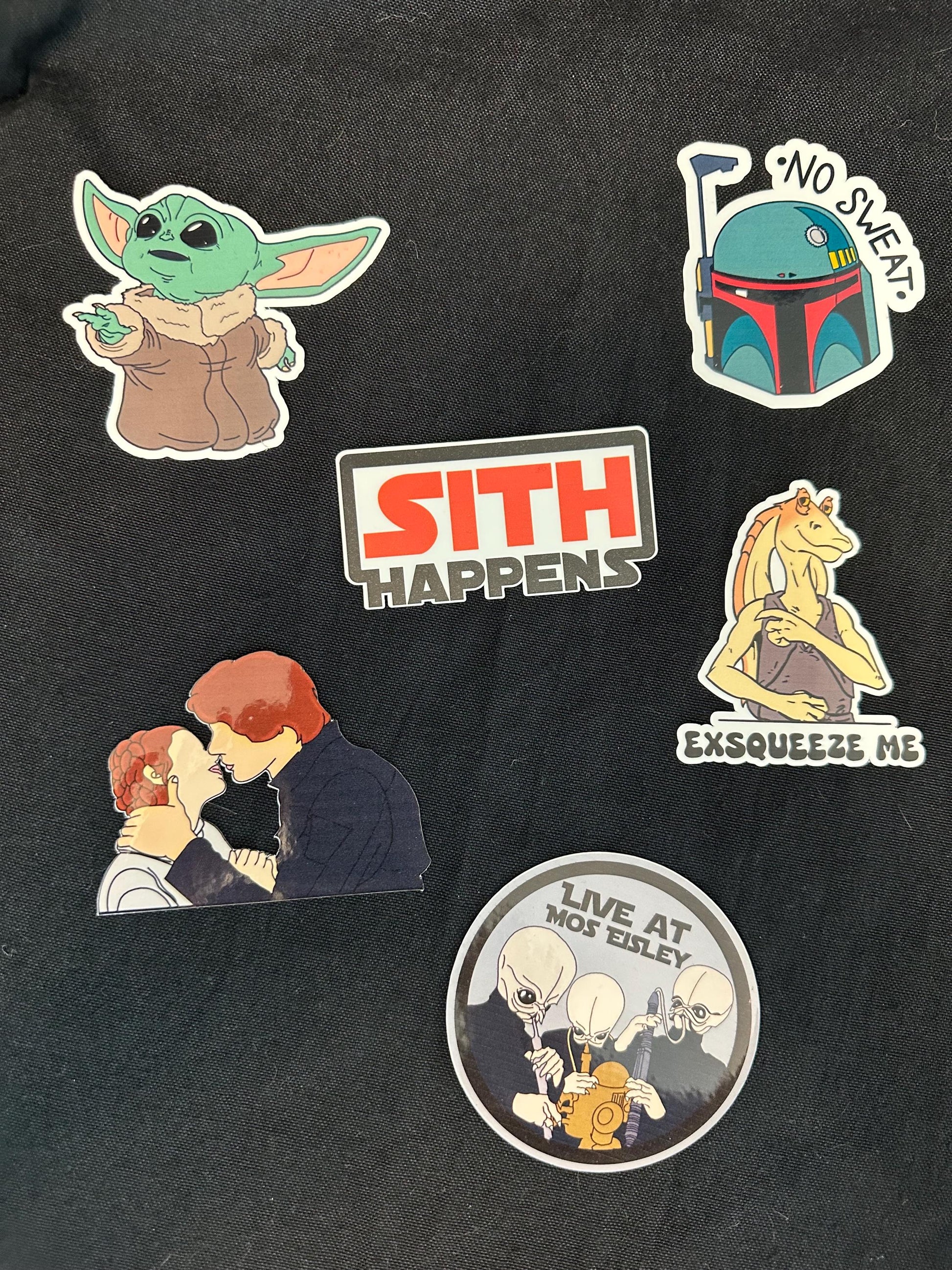Galaxy Far Far Away Stickers