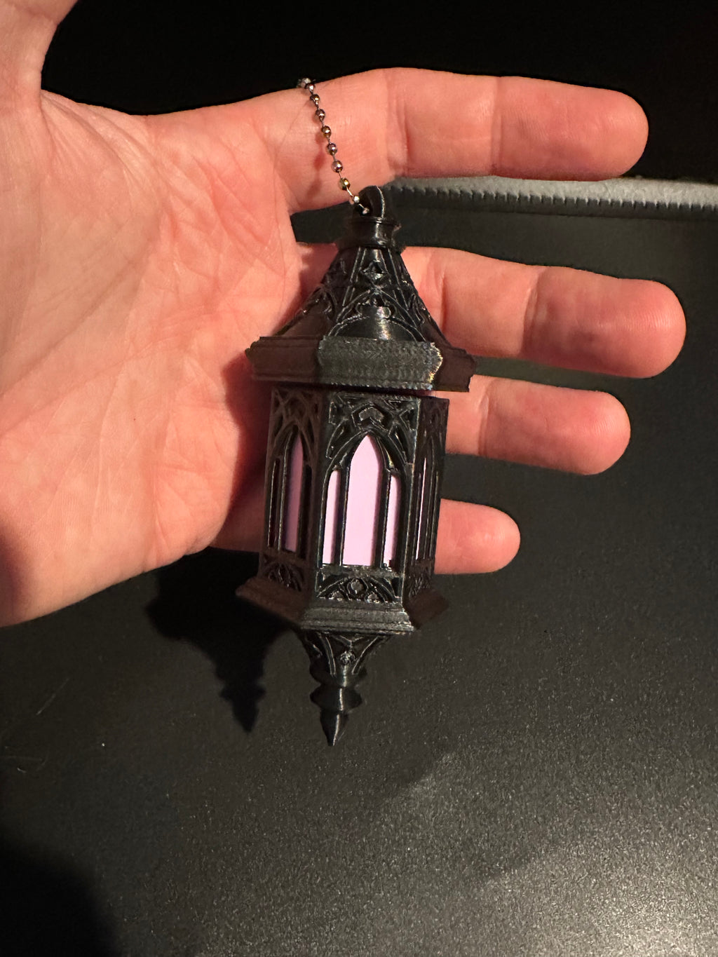 3D Printed Gothic Latern Fidget, Sensory Clicker, Desk Fidget