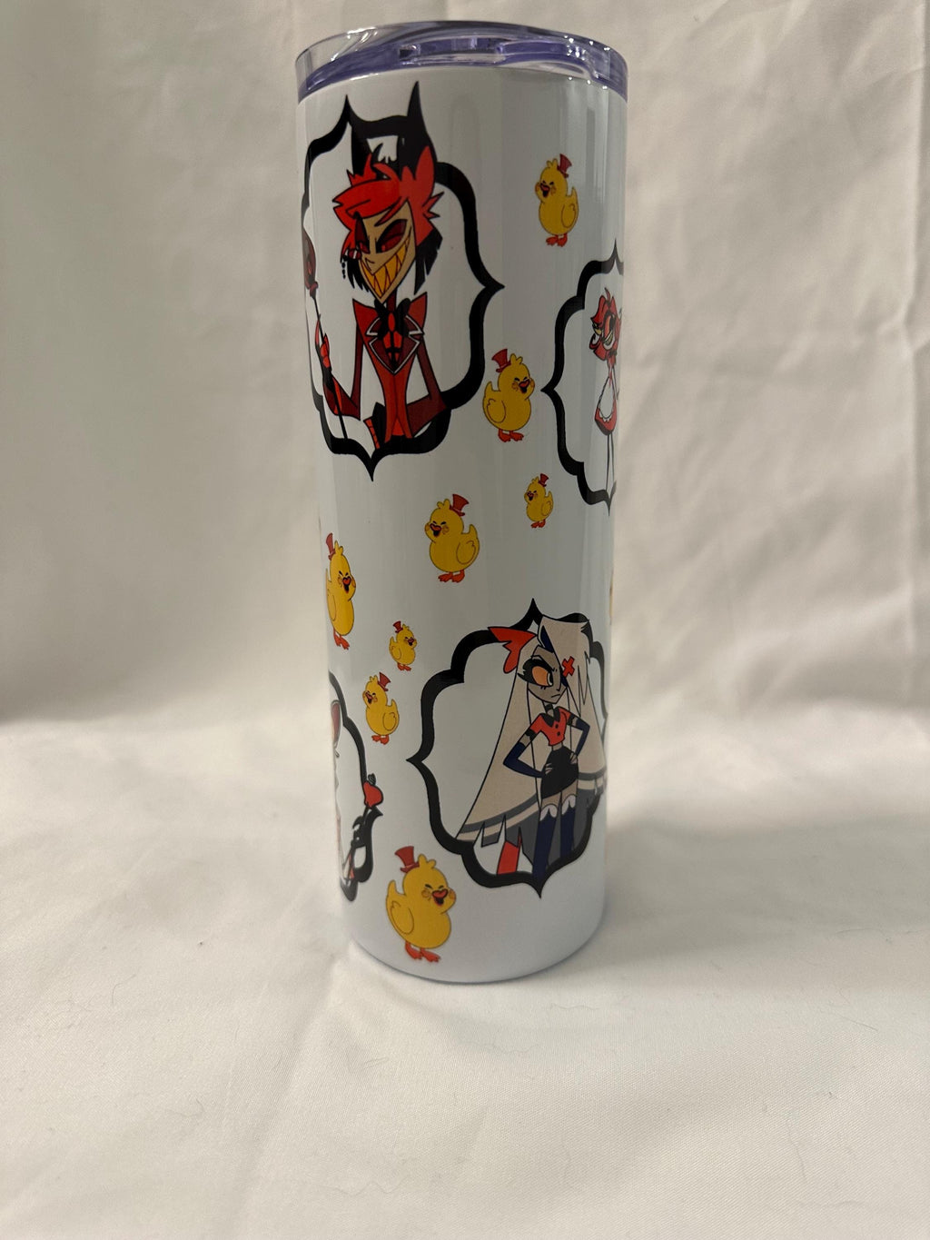 Hotel from Hell 20oz Metal Tumbler – Inspired by Hazbin Hotel