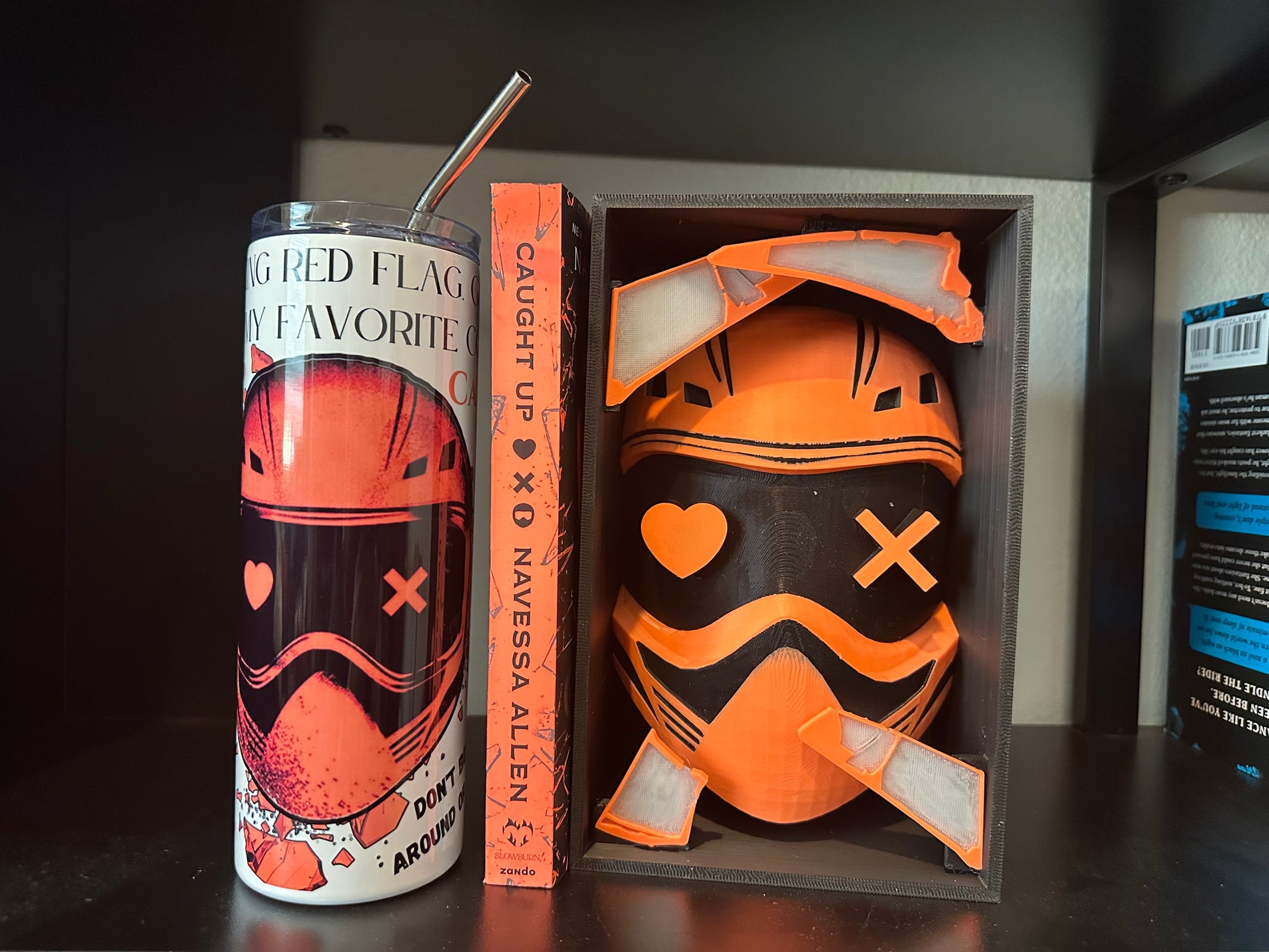 Caught Up Inspired 20oz Metal Tumbler – Dark Romance Fan Art Drinkware