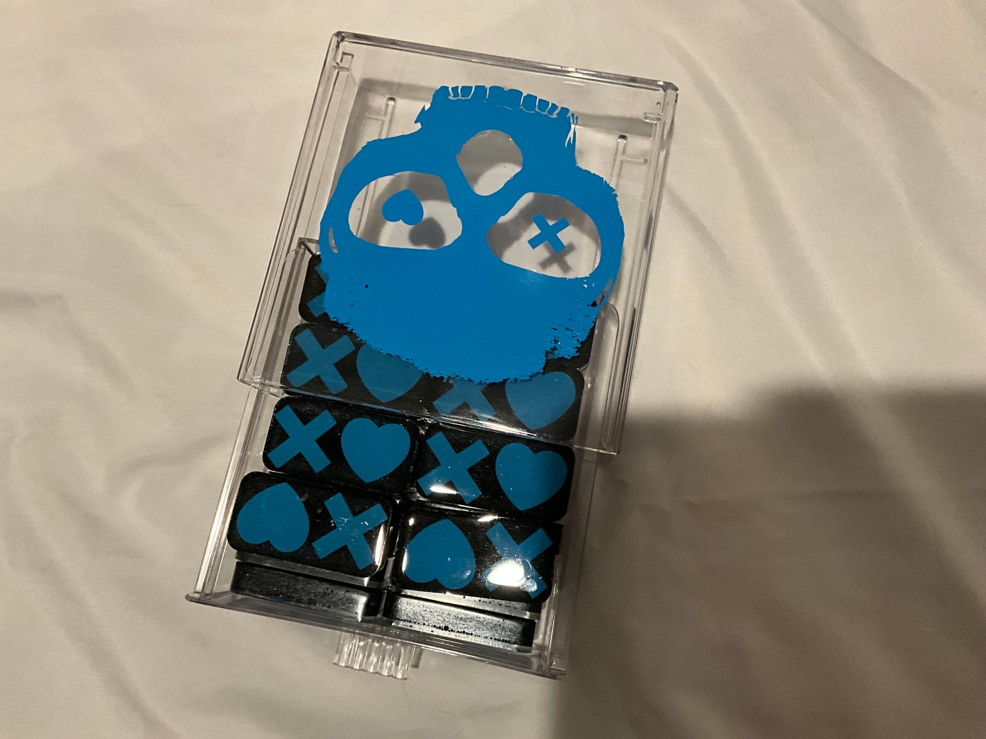 Lights Out Inspired Resin Domino Set