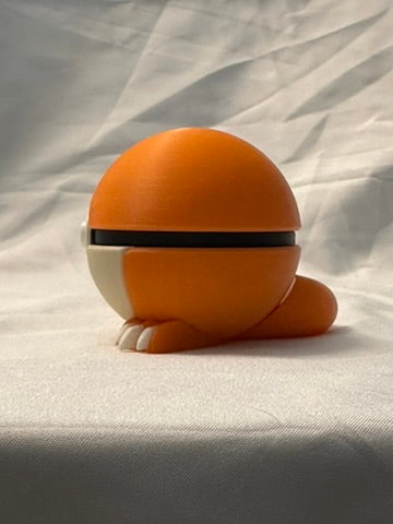 Charmander Inspired Display Poke ball