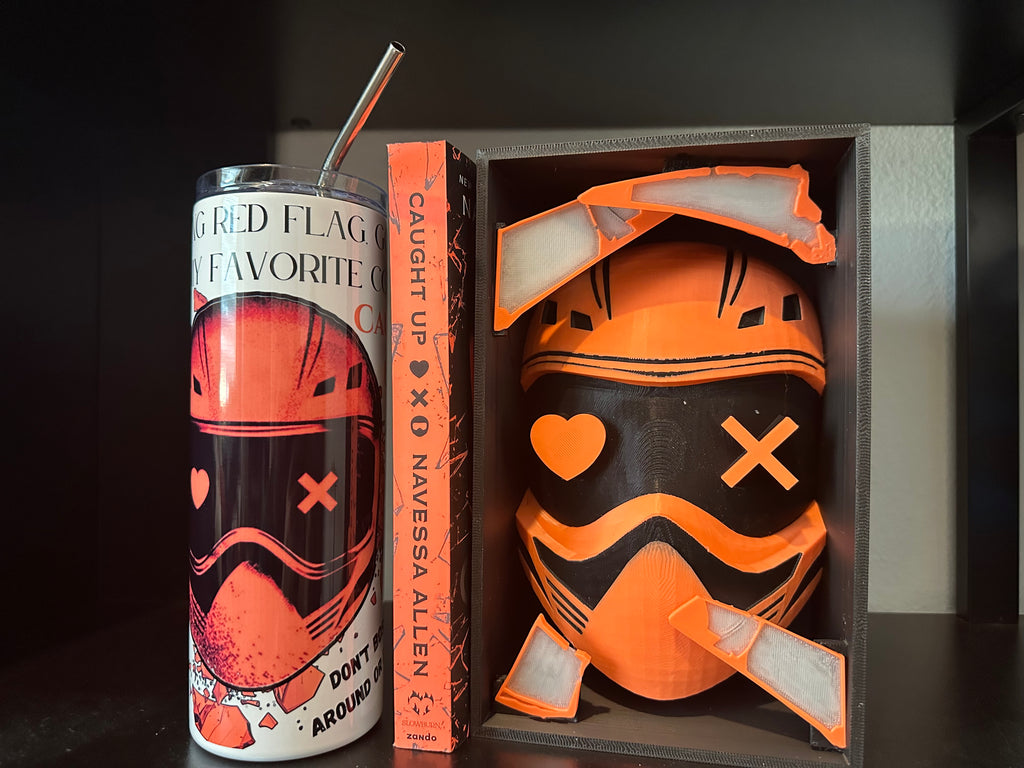 Caught Up Inspired 20oz Metal Tumbler – Dark Romance Fan Art Drinkware