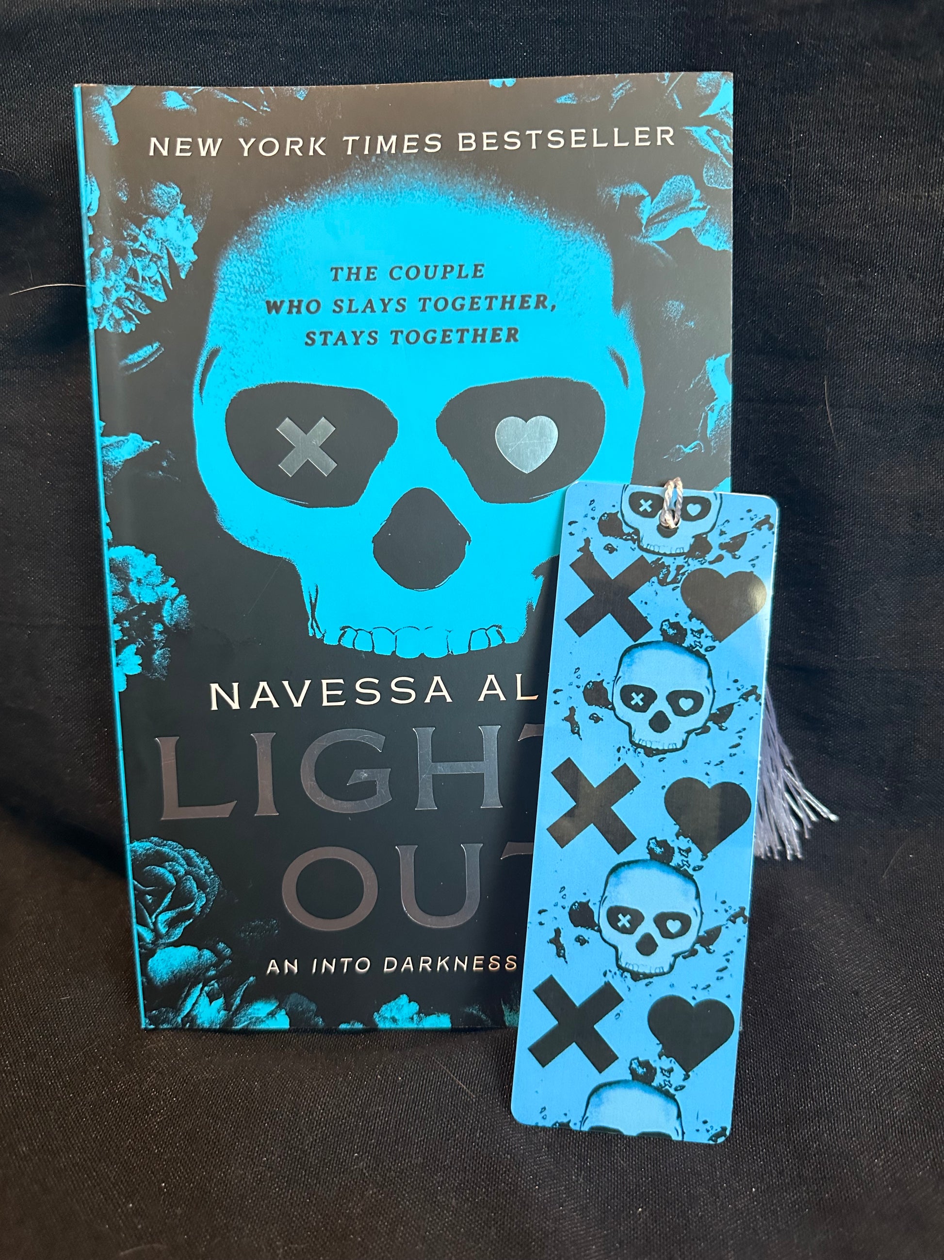 Lights Out Inspired Bookmark