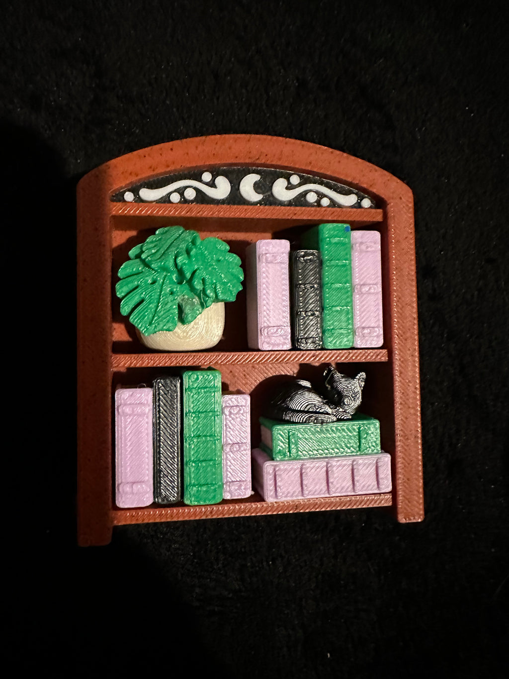Custom Bookshelf Clicker Fidget – 3D Printed Sensory Desk Toy