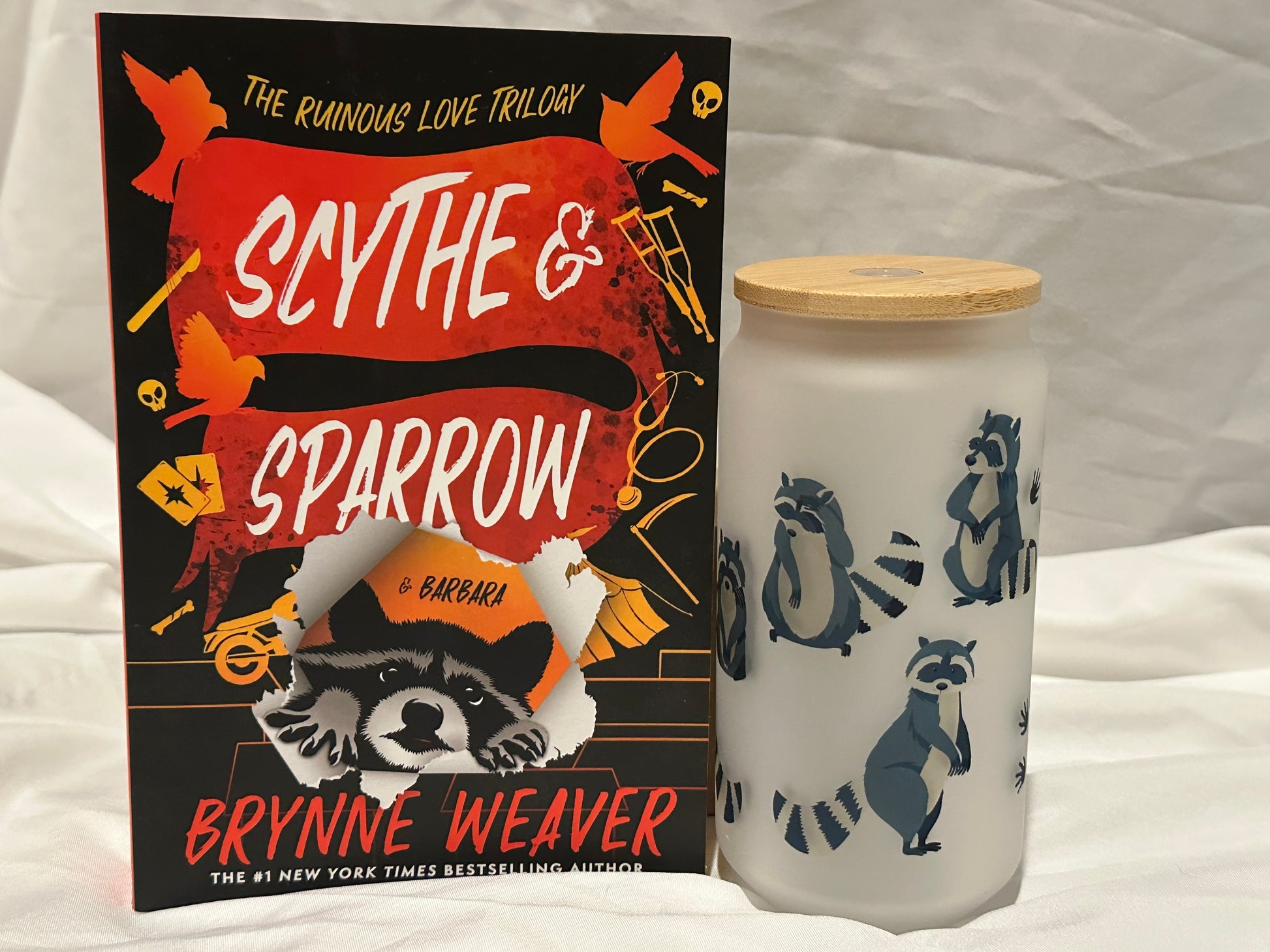 Barbara Is My Spirit Animal Frosted Glass Tumbler – Scythe & Sparrow Inspired