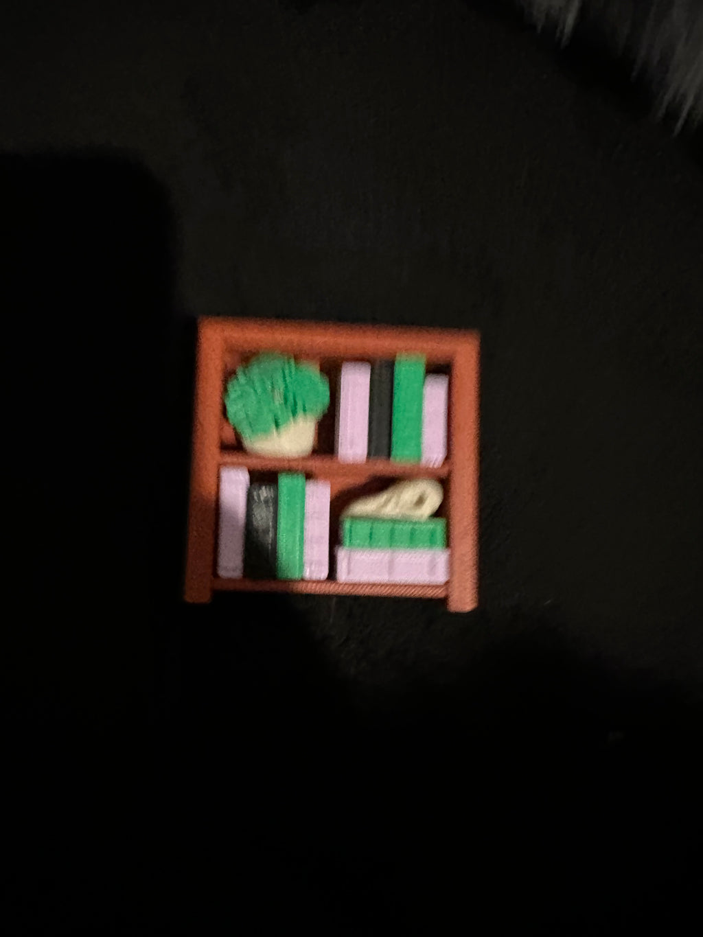 Custom Bookshelf Clicker Fidget – 3D Printed Sensory Desk Toy