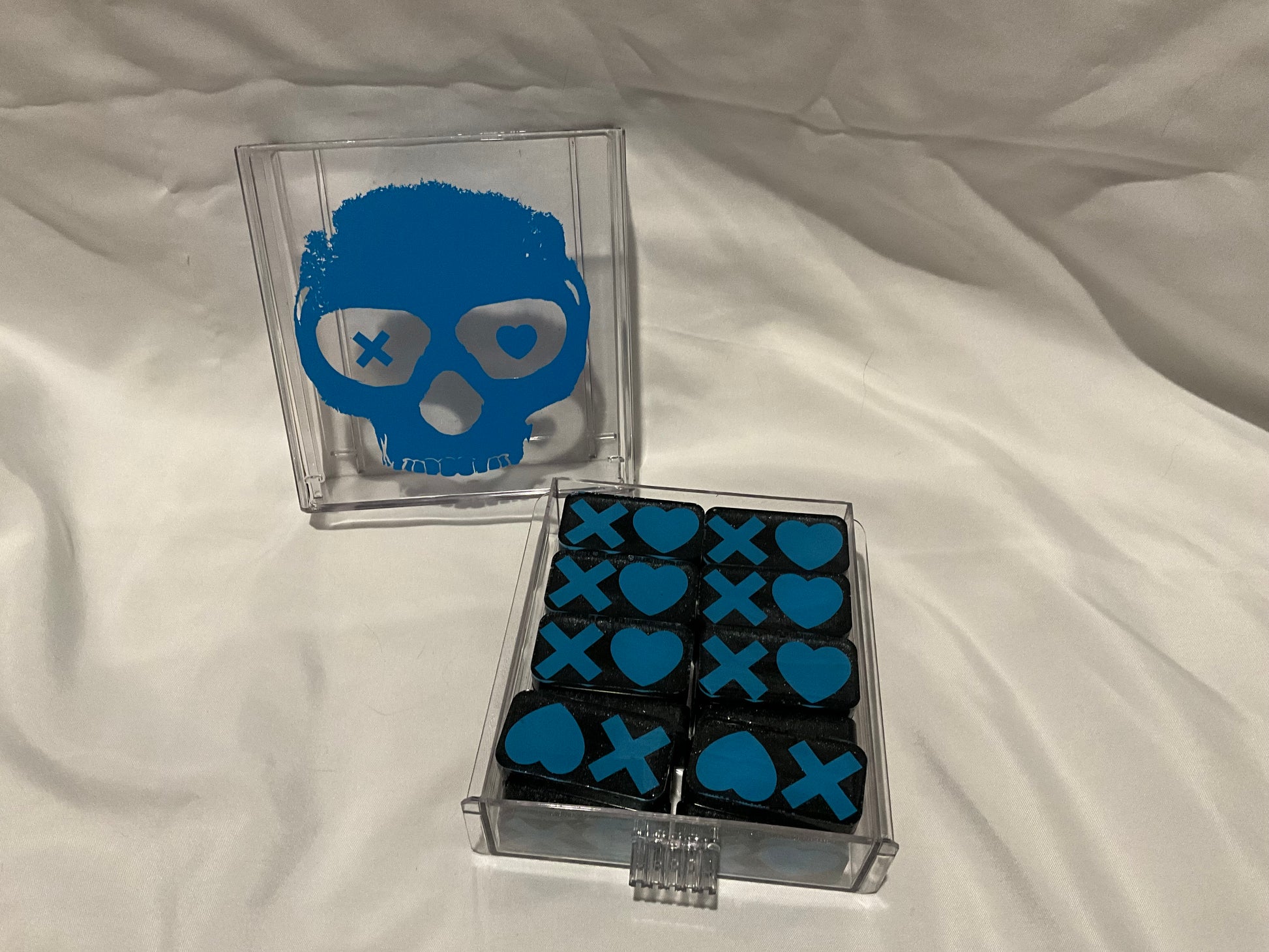Lights Out Inspired Resin Domino Set