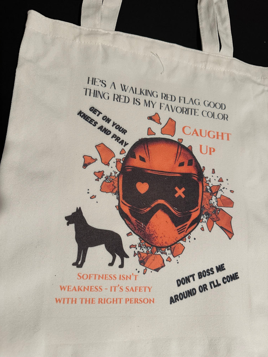 Caught Up Inspired Tote Bag